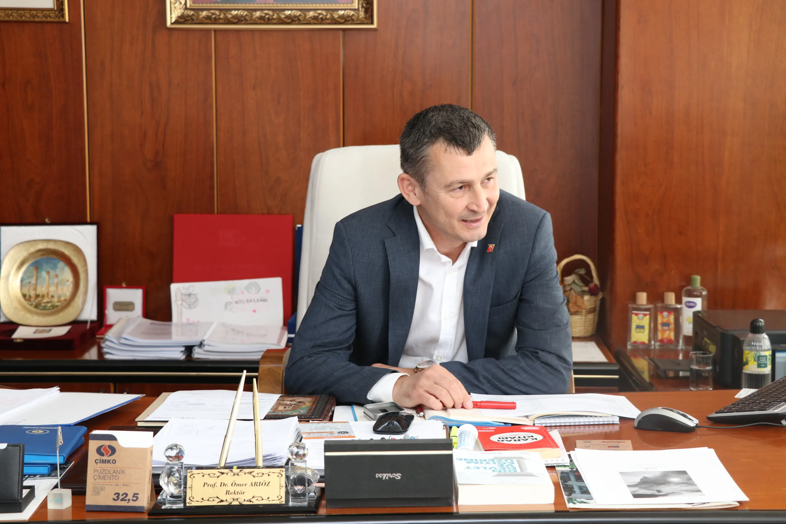 Ak Parti İl Gençlik Kolları’ndan Rektör Arıöz’e Ziyaret