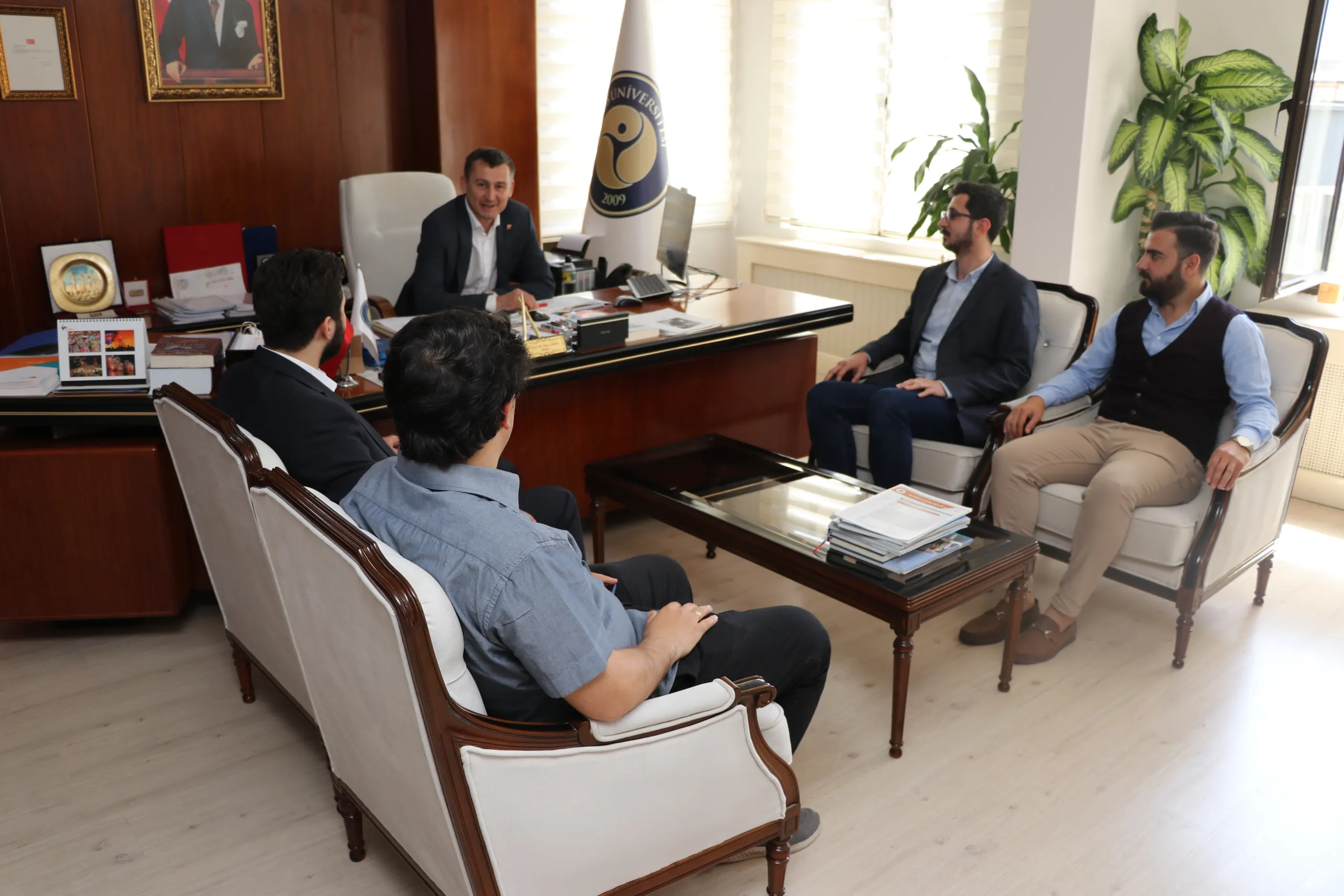 Ak Parti İl Gençlik Kolları’ndan Rektör Arıöz’e Ziyaret