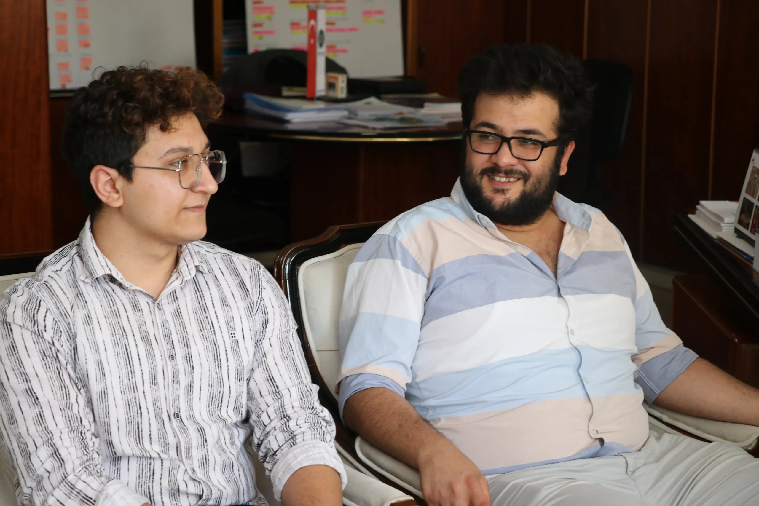 Teknofest’te Finale Çıkan Smartlab Üyelerinden Rektör Arıöz’e Ziyaret