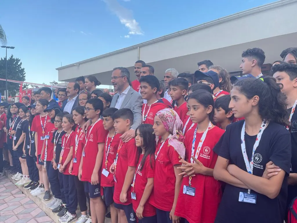 Rektör Arıöz Akkum Gençlik Kampı Açılışında