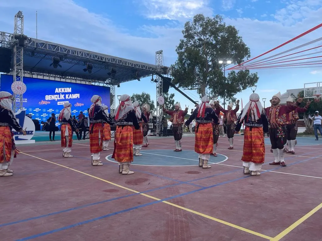 Rektör Arıöz Akkum Gençlik Kampı Açılışında