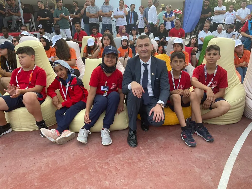 Rektör Arıöz Akkum Gençlik Kampı Açılışında