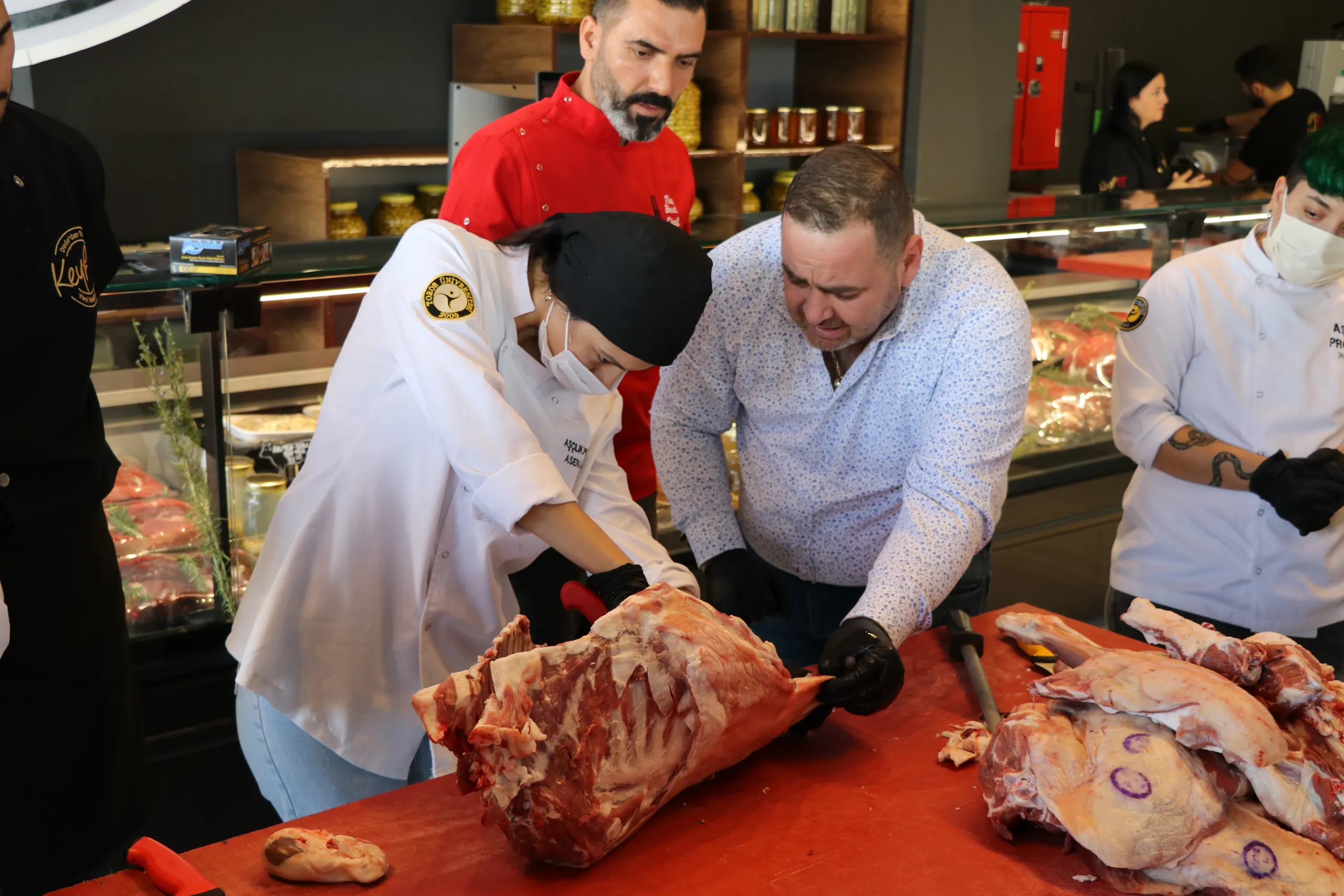 Aşçılık Öğrencilerine Kırmızı Et Eğitimi