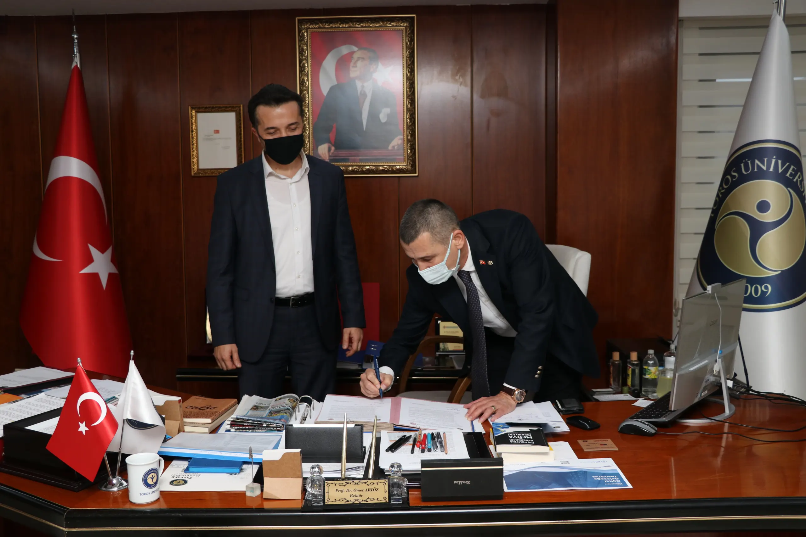 Toros Üniversitesi ile Adalet Sen Mersin Şubesi Arasında İş Birliği Protokolü