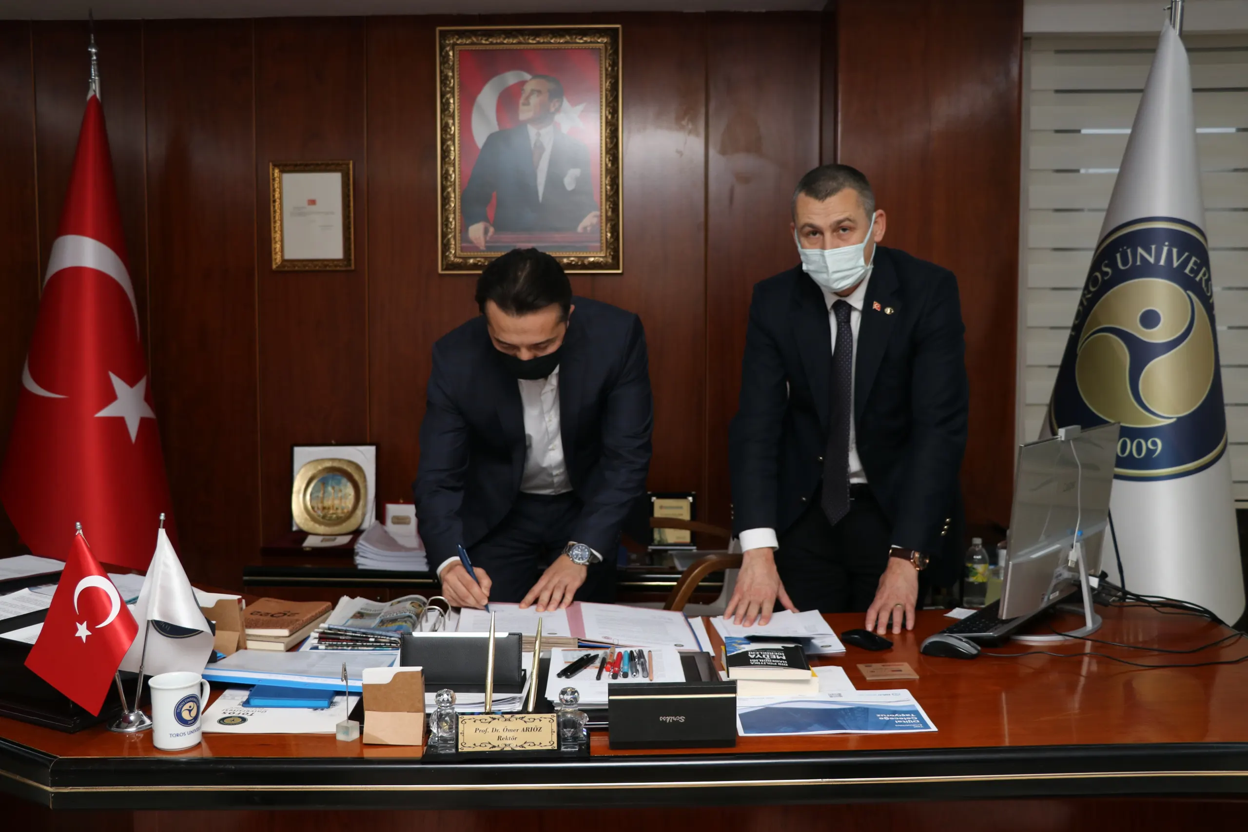 Toros Üniversitesi ile Adalet Sen Mersin Şubesi Arasında İş Birliği Protokolü