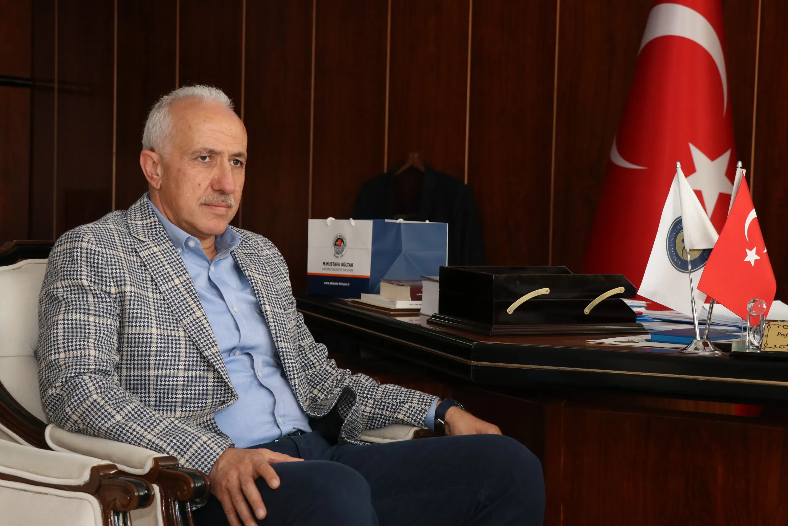Akdeniz Belediye Başkanı M.mustafa Gültak’tan Toros Üniversitesi’ne Ziyaret