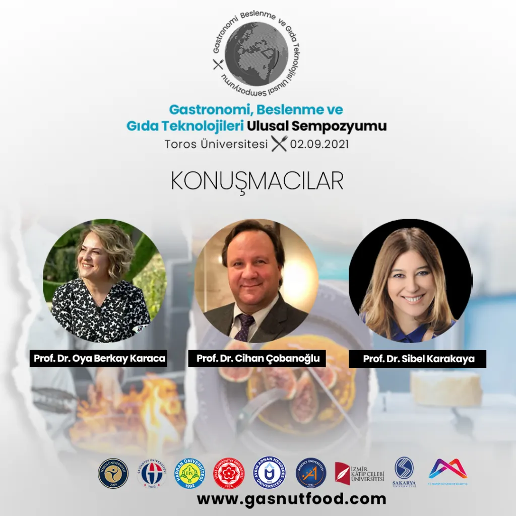 GASTRONOMİ, BESLENME ve GIDA TEKNOLOJİLERİ ULUSAL SEMPOZYUMU GERÇEKLEŞTİRİLDİ GASTRONOMİ, BESLENME ve GIDA TEKNOLOJİLERİ ULUSAL SEMPOZYUMU GERÇEKLEŞTİRİLDİ