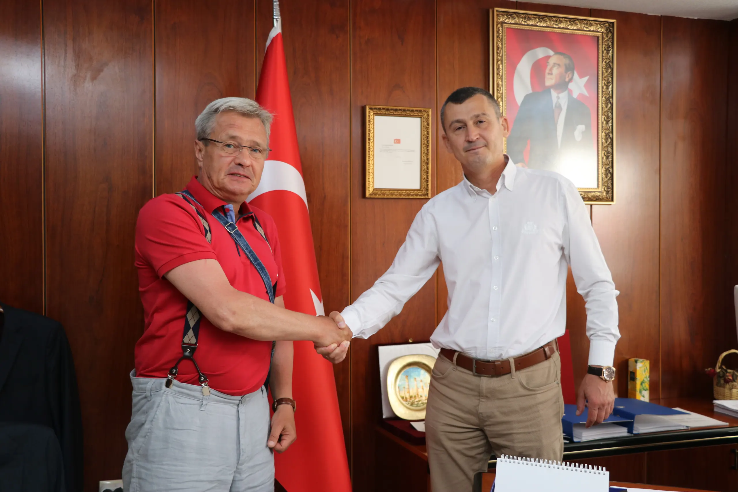 Rektör Prof. Dr. Ömer Arıöz’e Rus Federasyonu’ndan Ziyaret