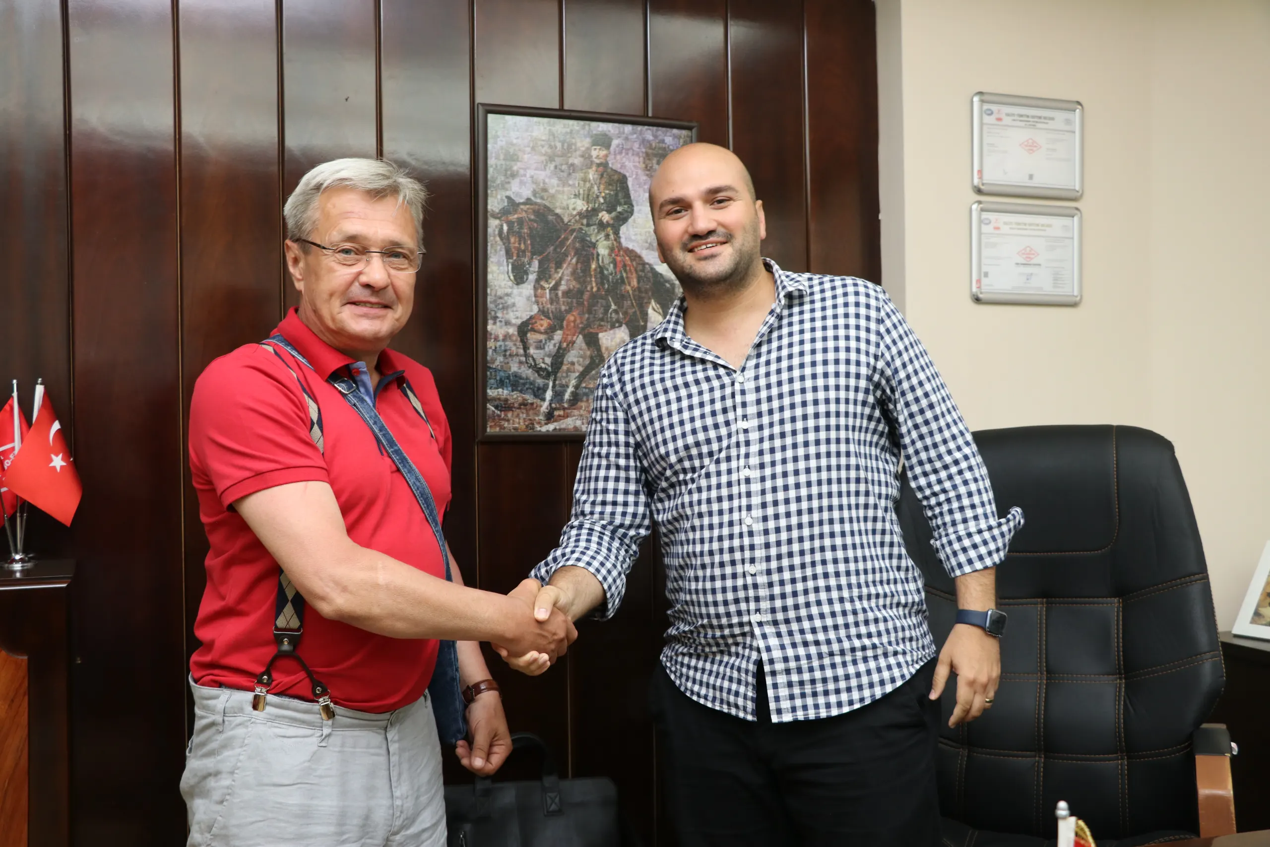 Rektör Prof. Dr. Ömer Arıöz’e Rus Federasyonu’ndan Ziyaret
