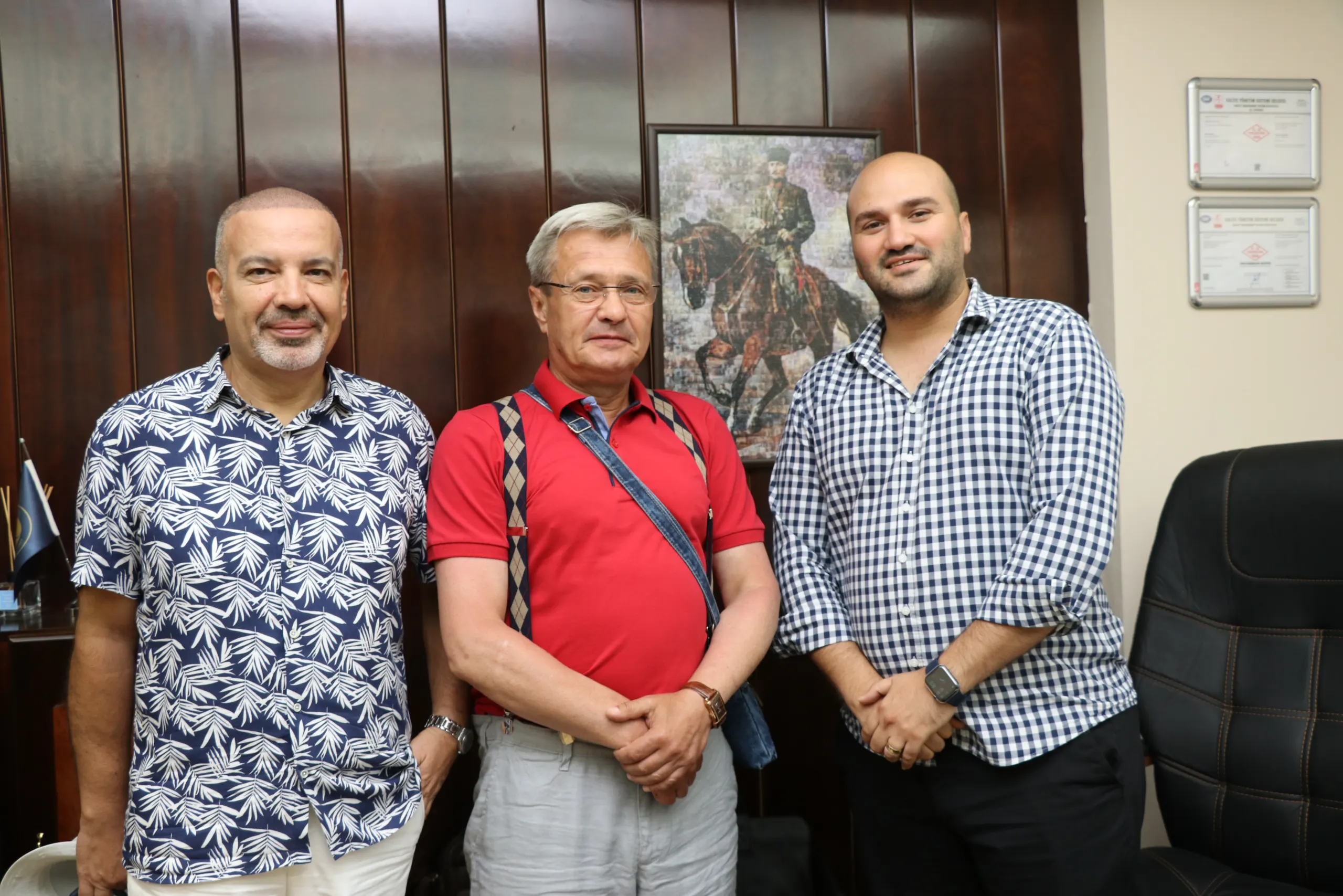 Rektör Prof. Dr. Ömer Arıöz’e Rus Federasyonu’ndan Ziyaret