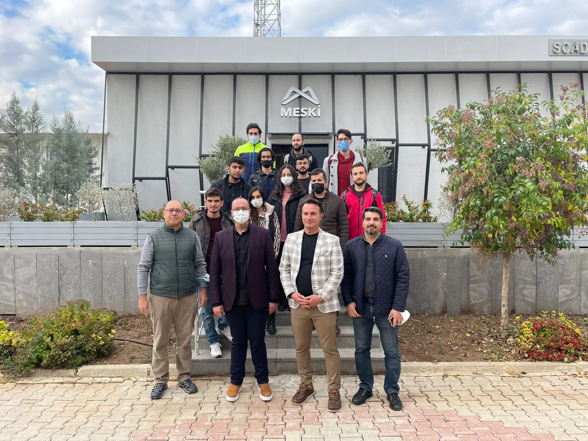 Mühendislik Fakültesi Öğrencileri Meski Scada Merkezinde