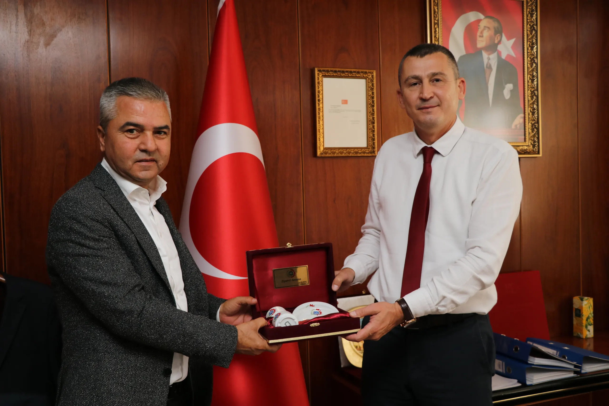 Silifke Ticaret ve Sanayi Odası Başkanı Kaynar’dan Rektör Arıöz’e Ziyaret