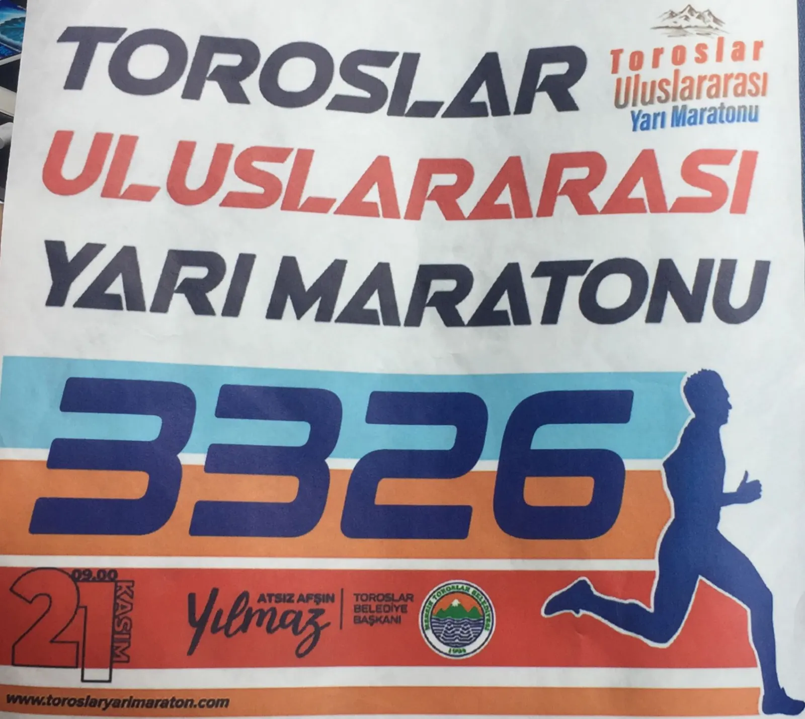 Toroslar Uluslararası Yarı Maratonunda Geri Sayım Başladı