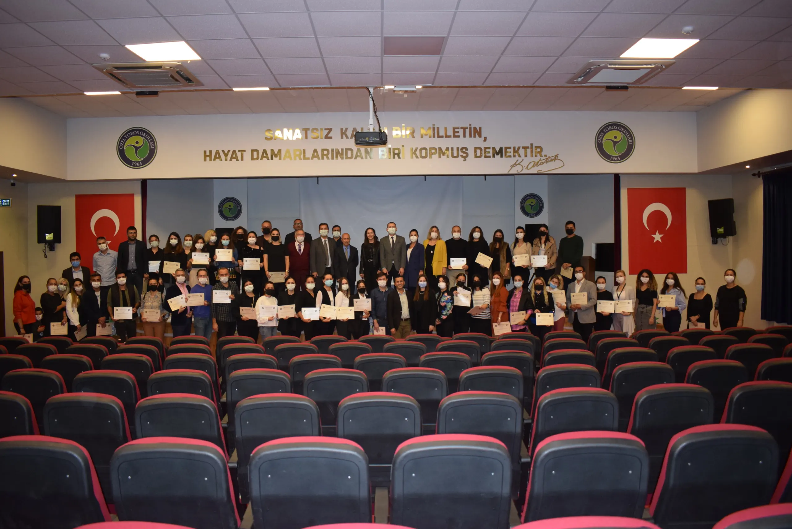 Toros Koleji Öğretmenlerine TORSEM Tarafından Eğitim Koçluğu Sertifika Programı Düzenlendi