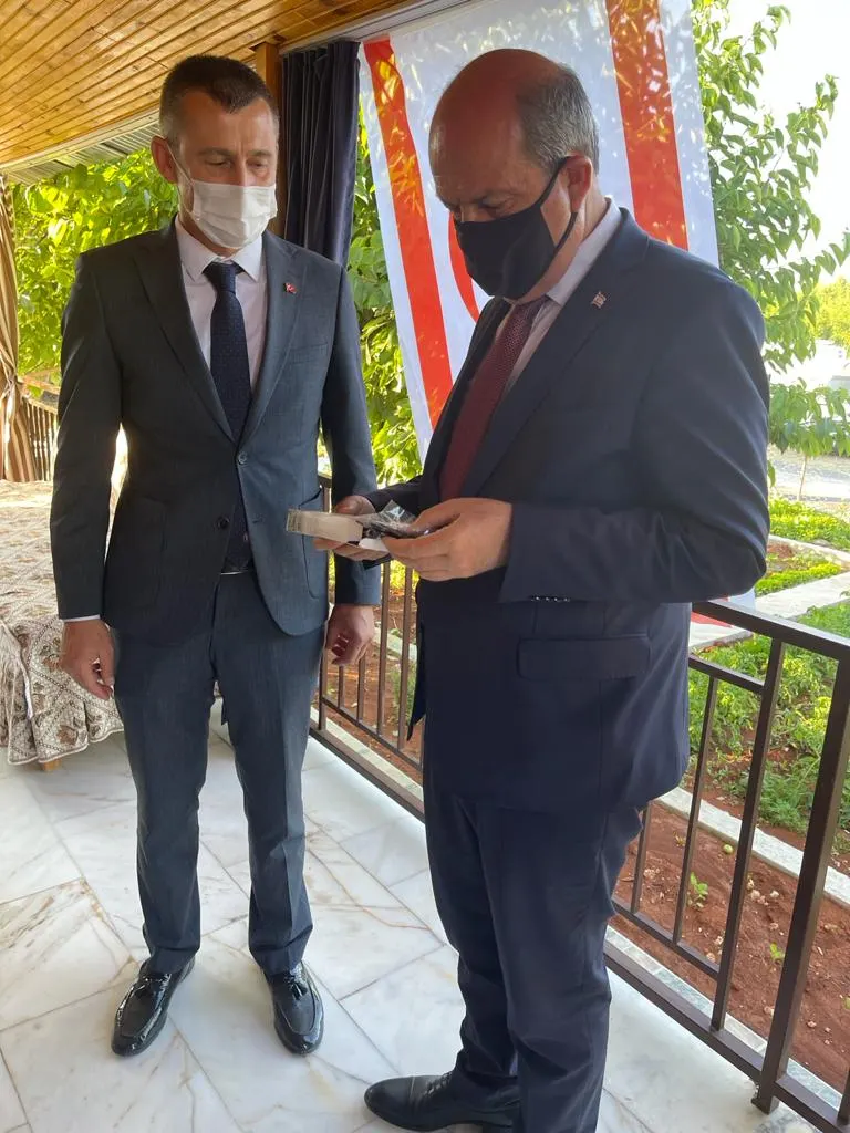 Rektörümüzden Kktc Cumhurbaşkanı Ersin Tatar'a Ziyaret