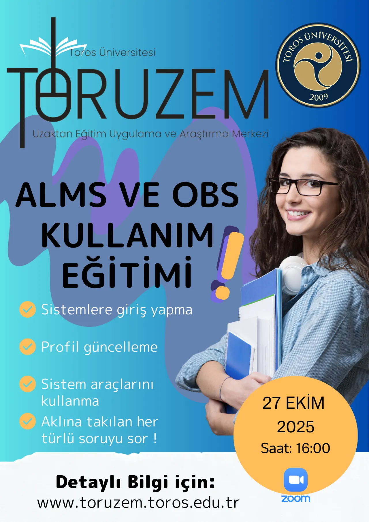 Alms ve Öbs Kullanımı Eğitimi Duyurusu