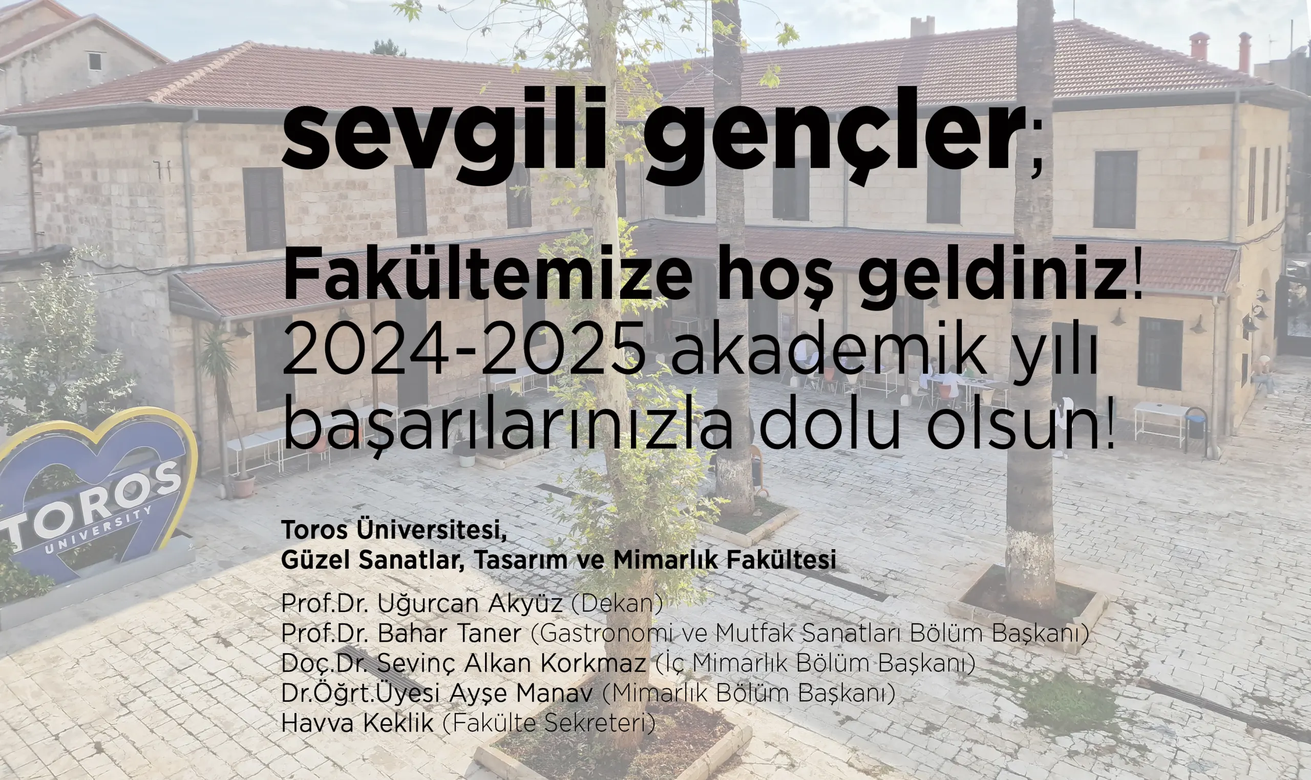 Gstmf-2024-2025 Akademik Yılı