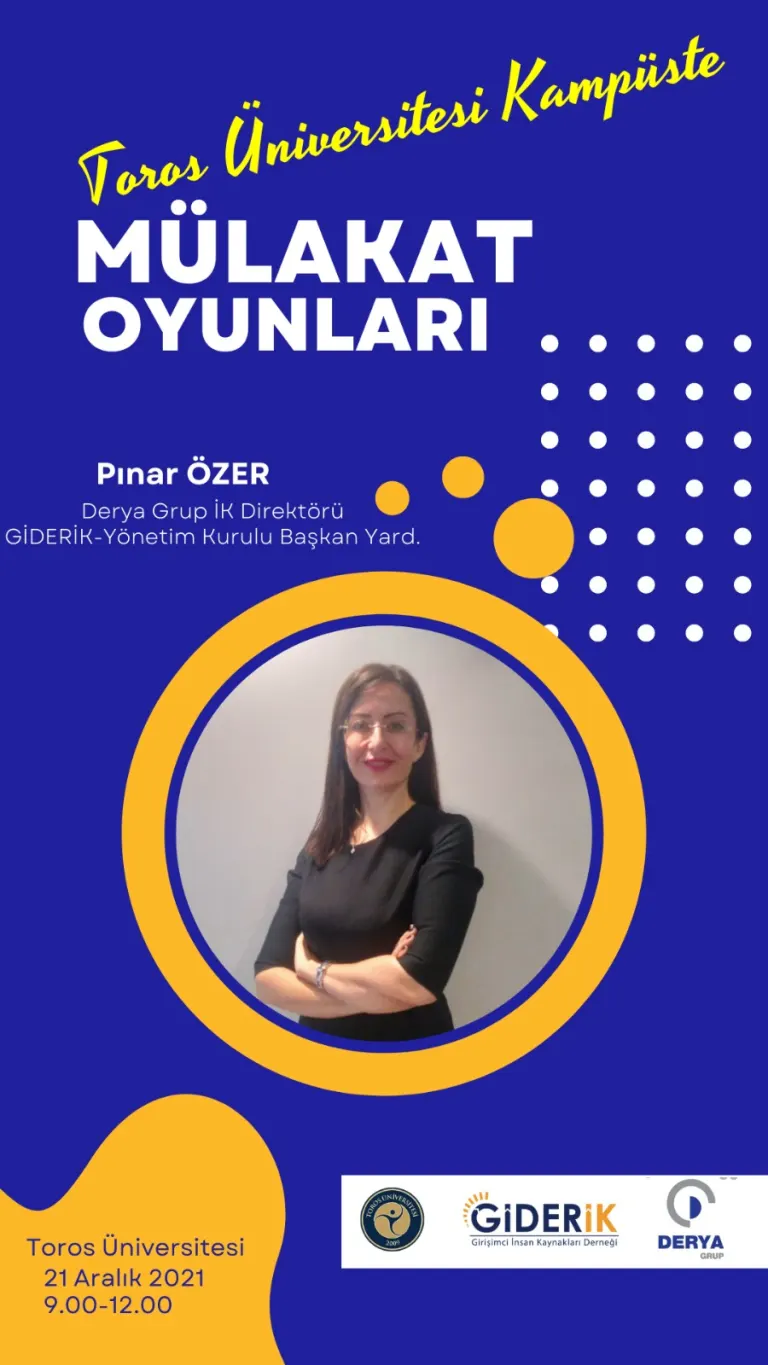 Pınar Özer Üniversitemizde İnsan Kaynakları Yönetimi Dersine Konuk Oldu!