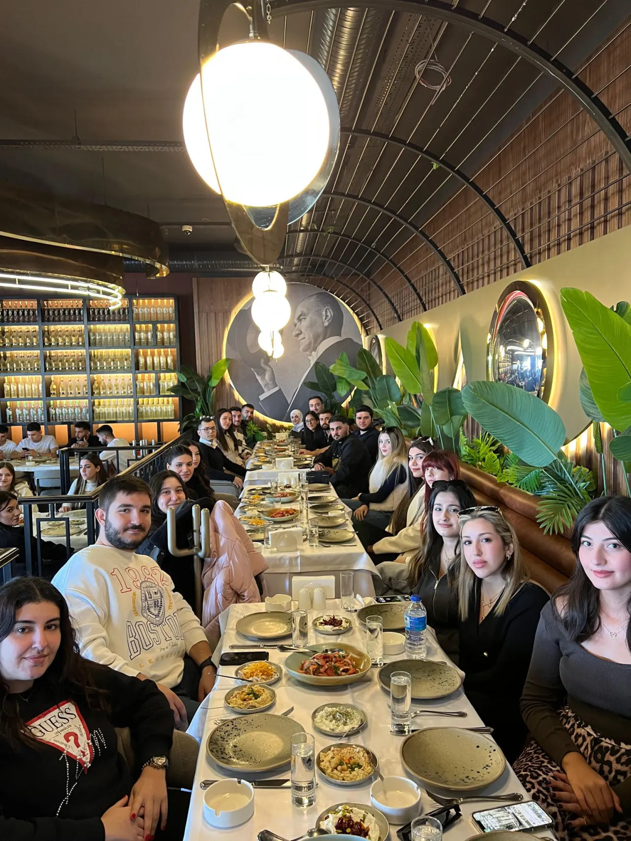 İşletme Bölümü ile İşletme ve Girişimcilik Topluluğu Yıldız Entegre'de Saha Ziyaretinde