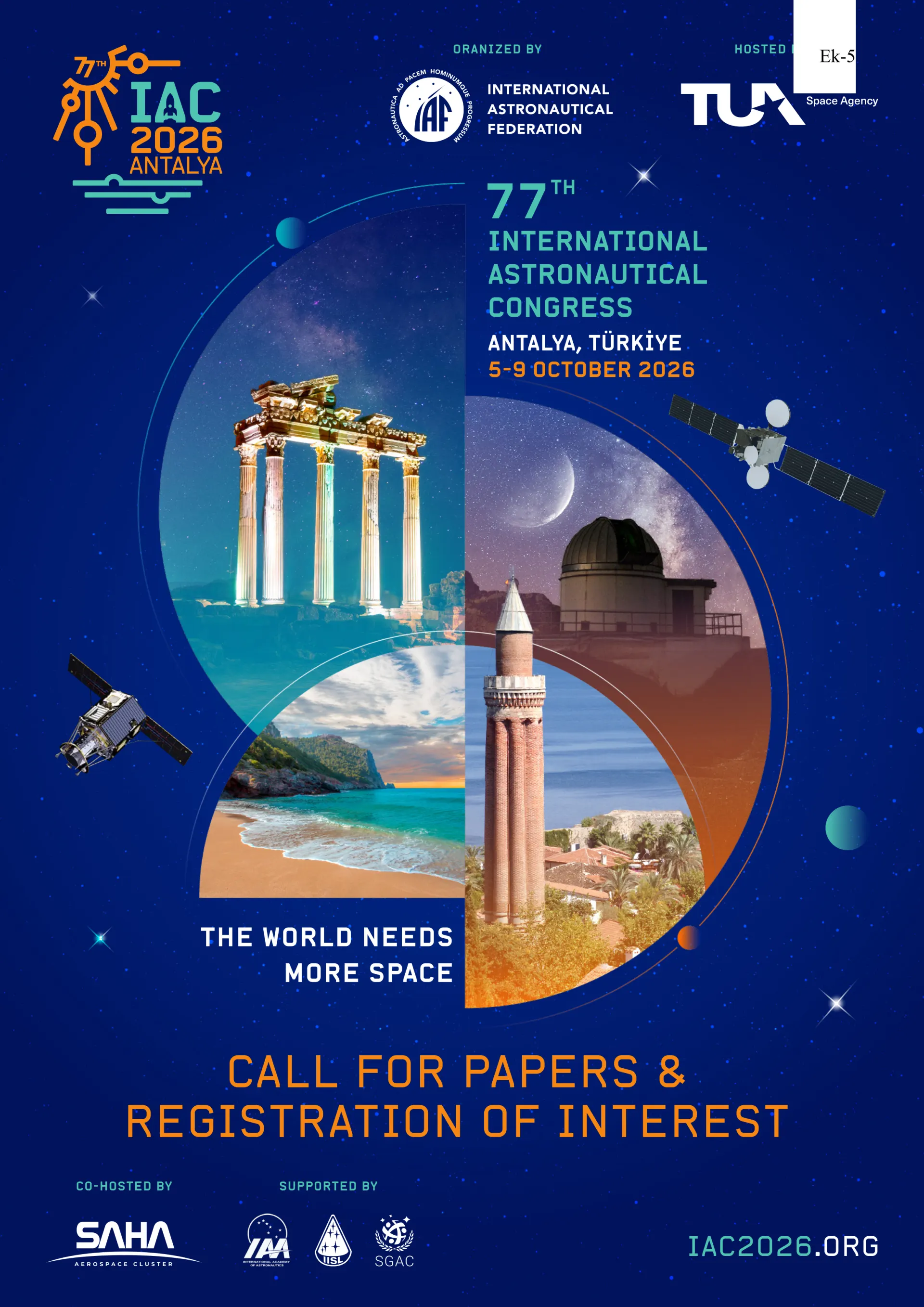 International Astronautical Congress (IAC) 2026 ANTALYA