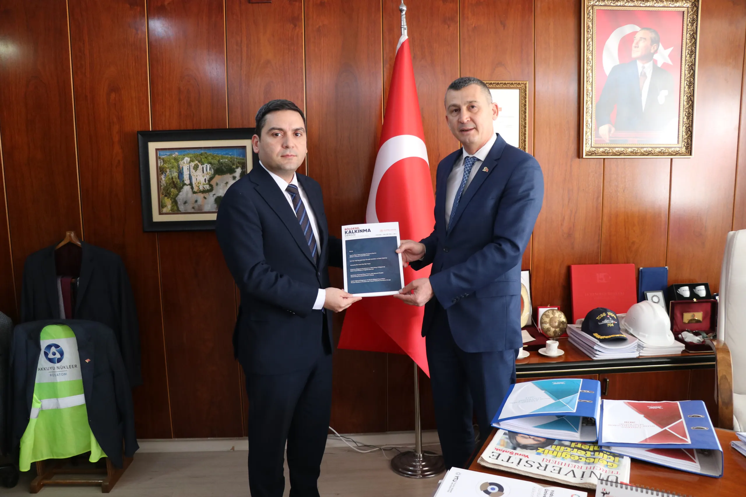 Çka Genel Sekreteri A.rifat Duran’dan Rektör Arıöz’e Ziyaret