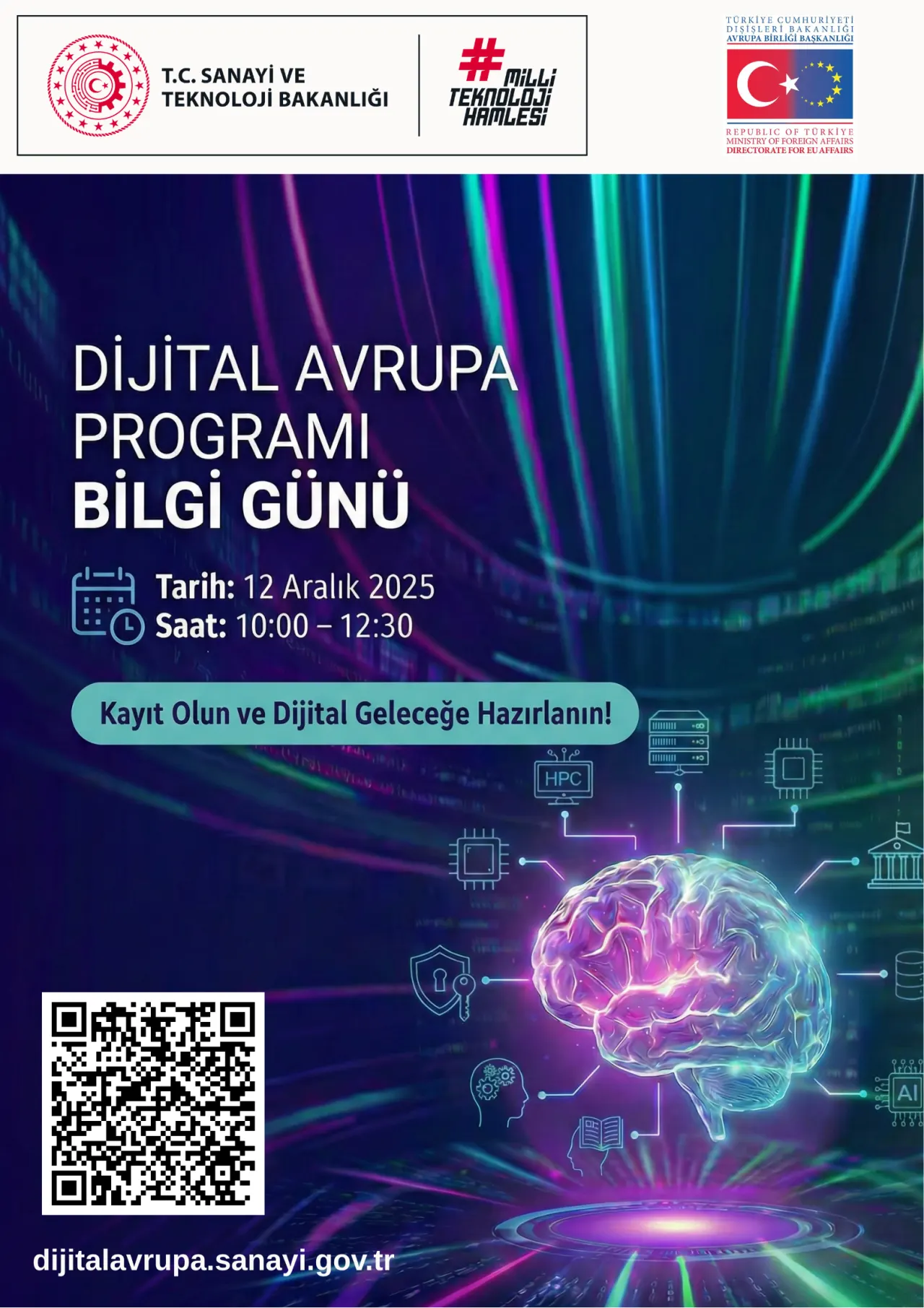 YÜKSEKÖĞRETİM KURULU BAŞKANLIĞI - Dijital Avrupa Programı Çevrimiçi Bilgi Günü