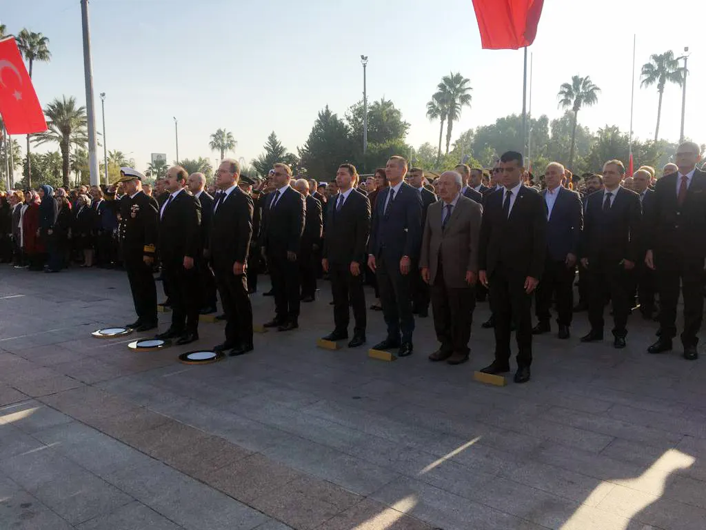 Rektörümüz Arıöz Atatürk’ü Anma Törenine Katıldı
