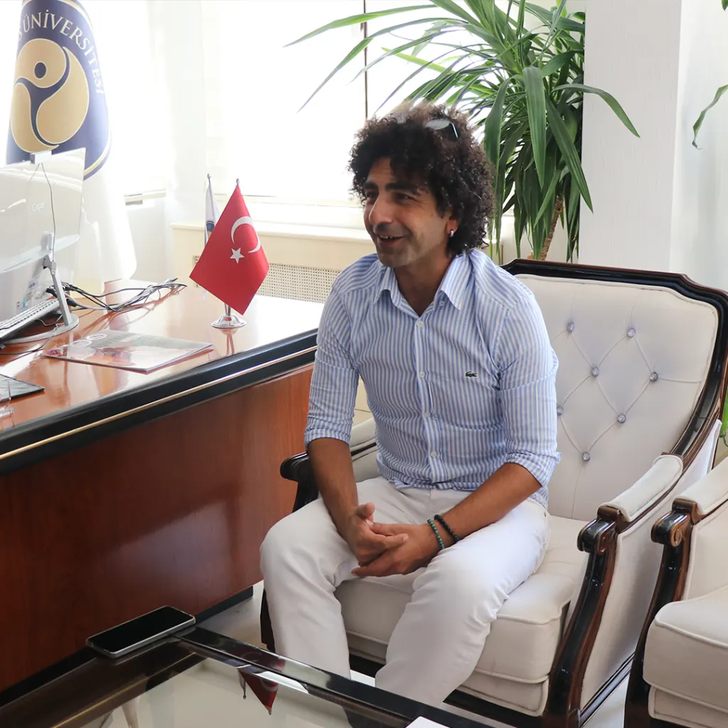 Visit From Serbülent Biçer To Our Rector