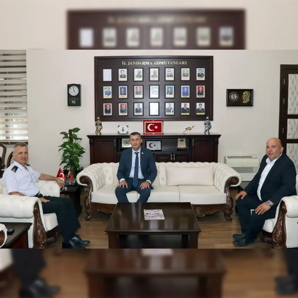 İl Jandarma Komutanı Tuğgeneral Ercan Atasoy’a Hayırlı Olsun Ziyareti
