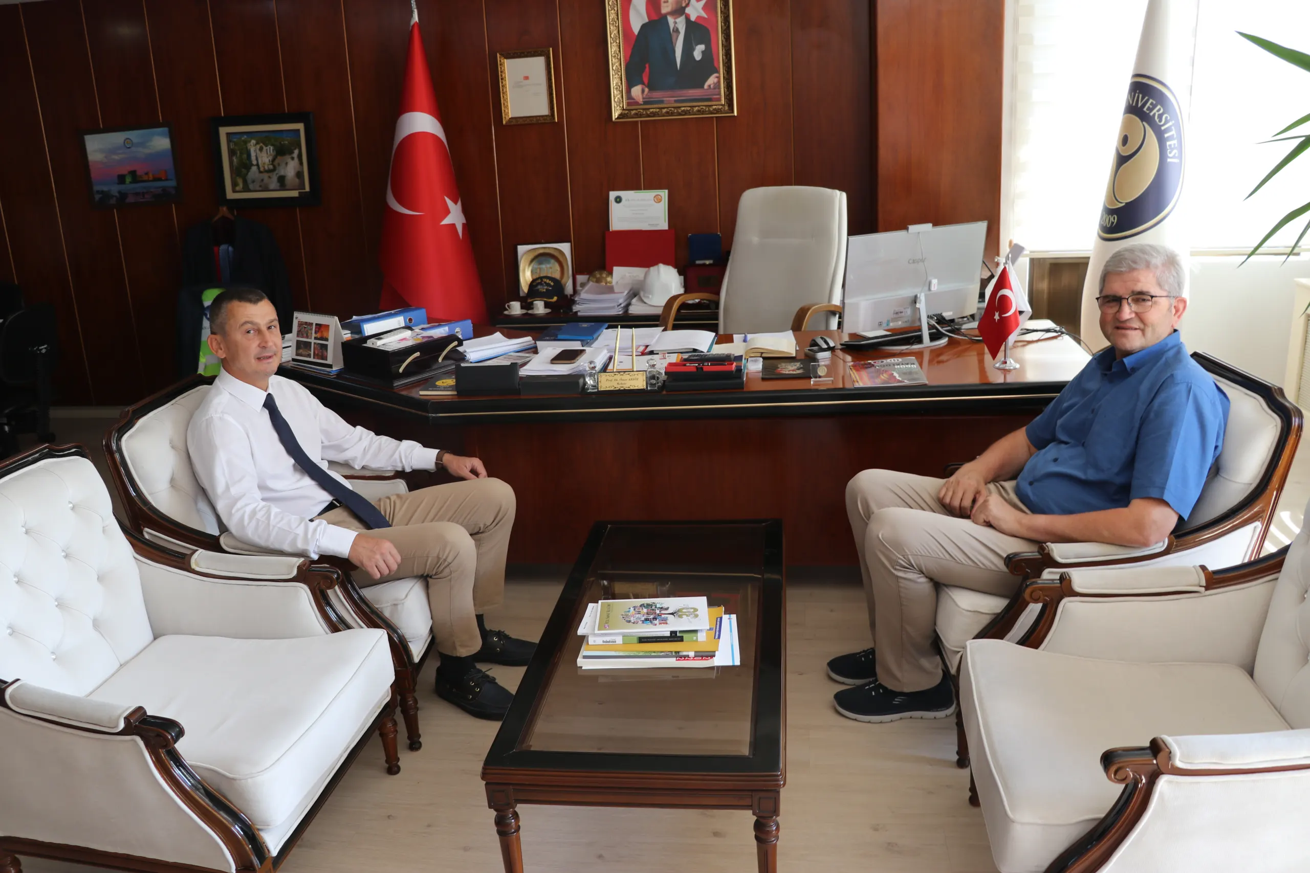 Visit From Mesi̇ad Chairman Of The Board Of Directors Engi̇n To Our University