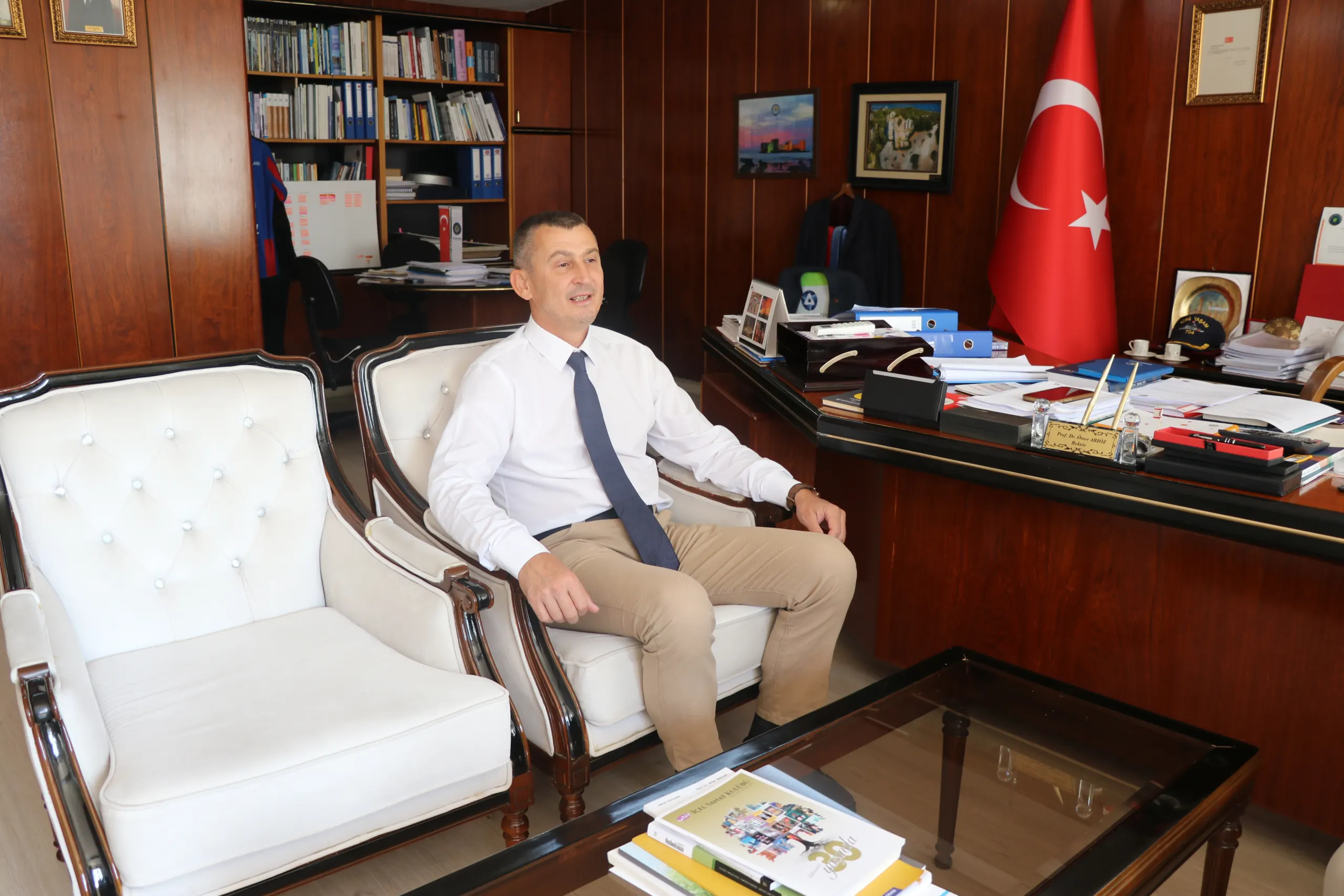 Visit From Mesi̇ad Chairman Of The Board Of Directors Engi̇n To Our University