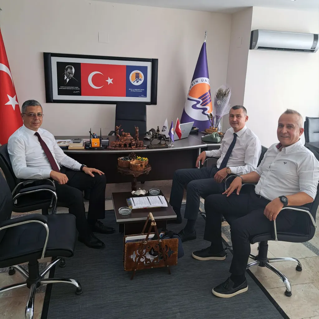 Rektör Arıöz’den Meü Silifke MYO Müdürü Saygın’a Ziyaret