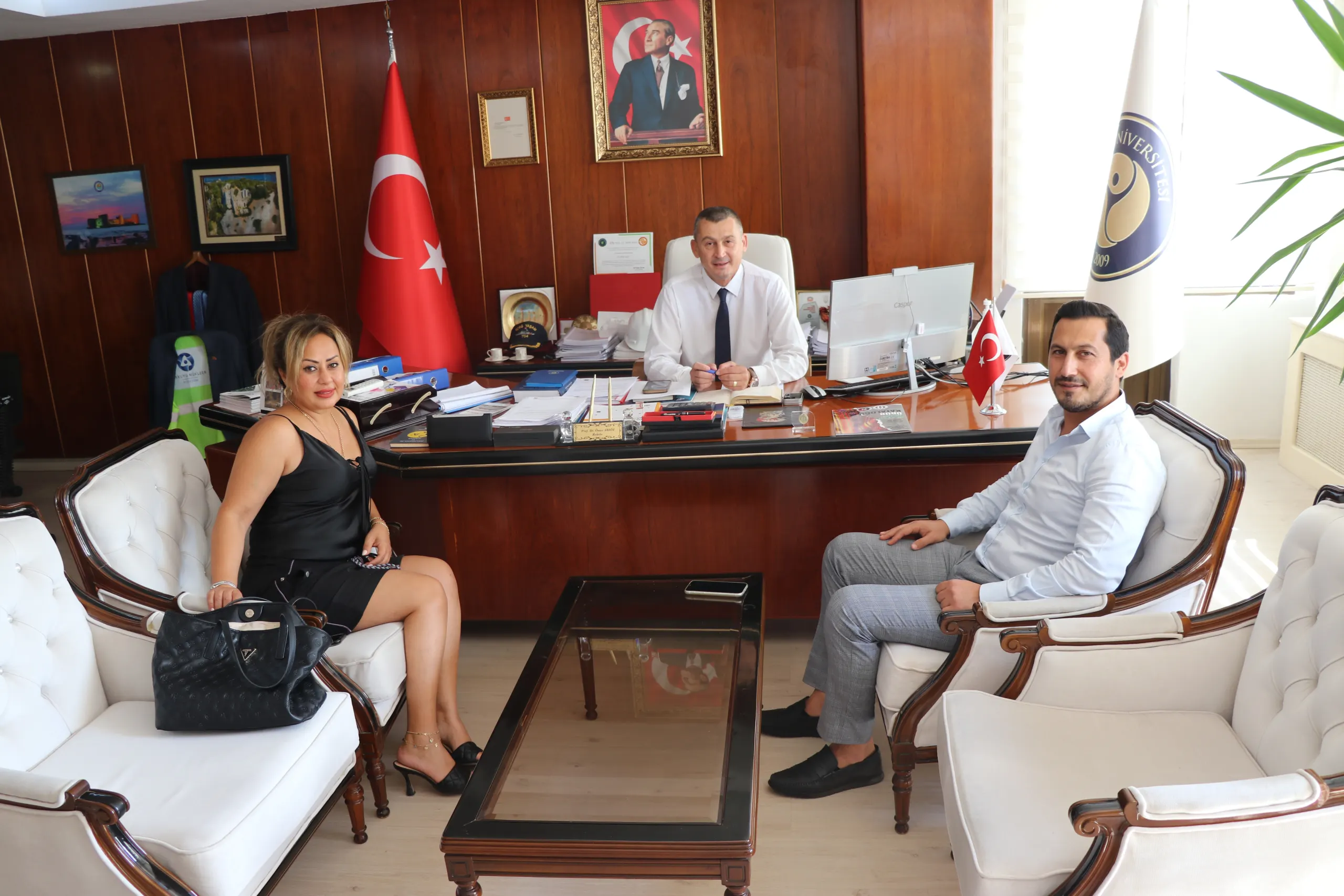 Makina Mühendisleri Odası Mersin Şubesi’nden Üniversitemize Ziyaret