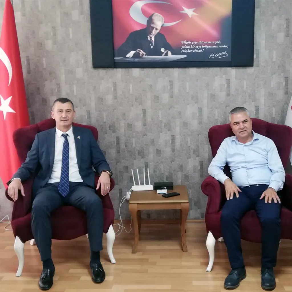 Visit From Rector Ariöz To Si̇lifke Tso Visit From Rector Ariöz To Si̇lifke Tso