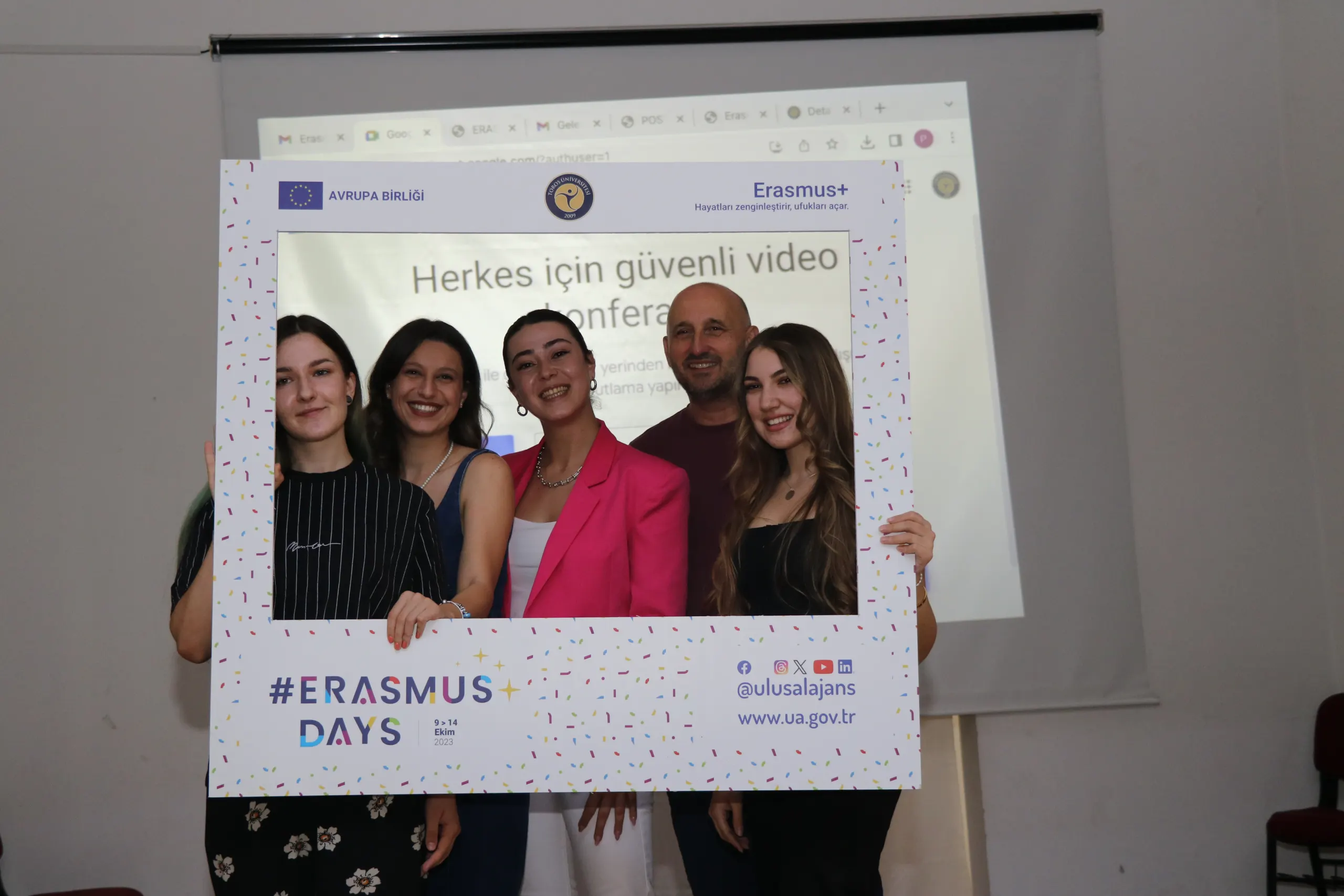Conference Organized At Toros University Within The Scope Of Erasmus Days