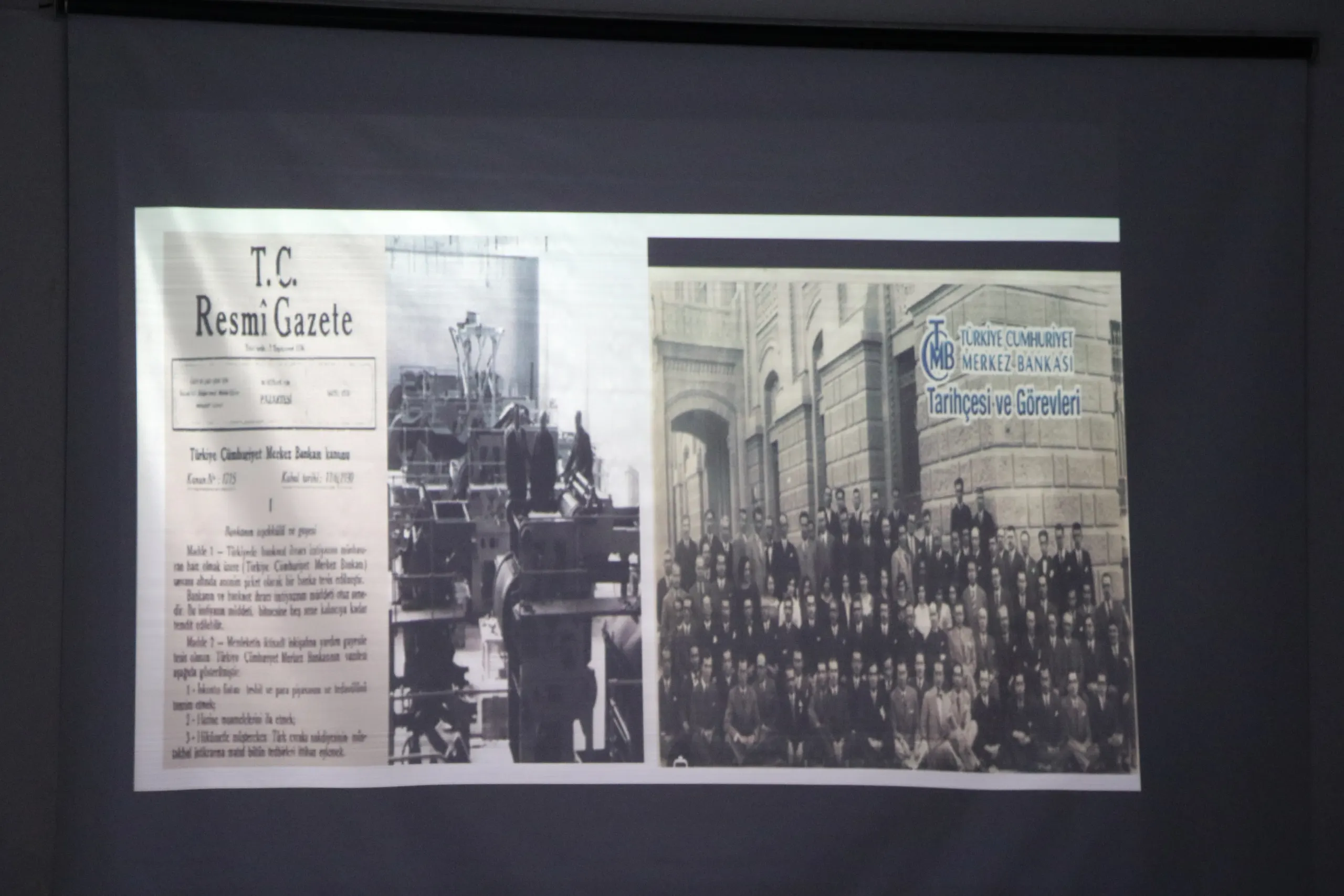 Faculty Of Engineering Panel On Turkey's Economy In The Early Republican Period