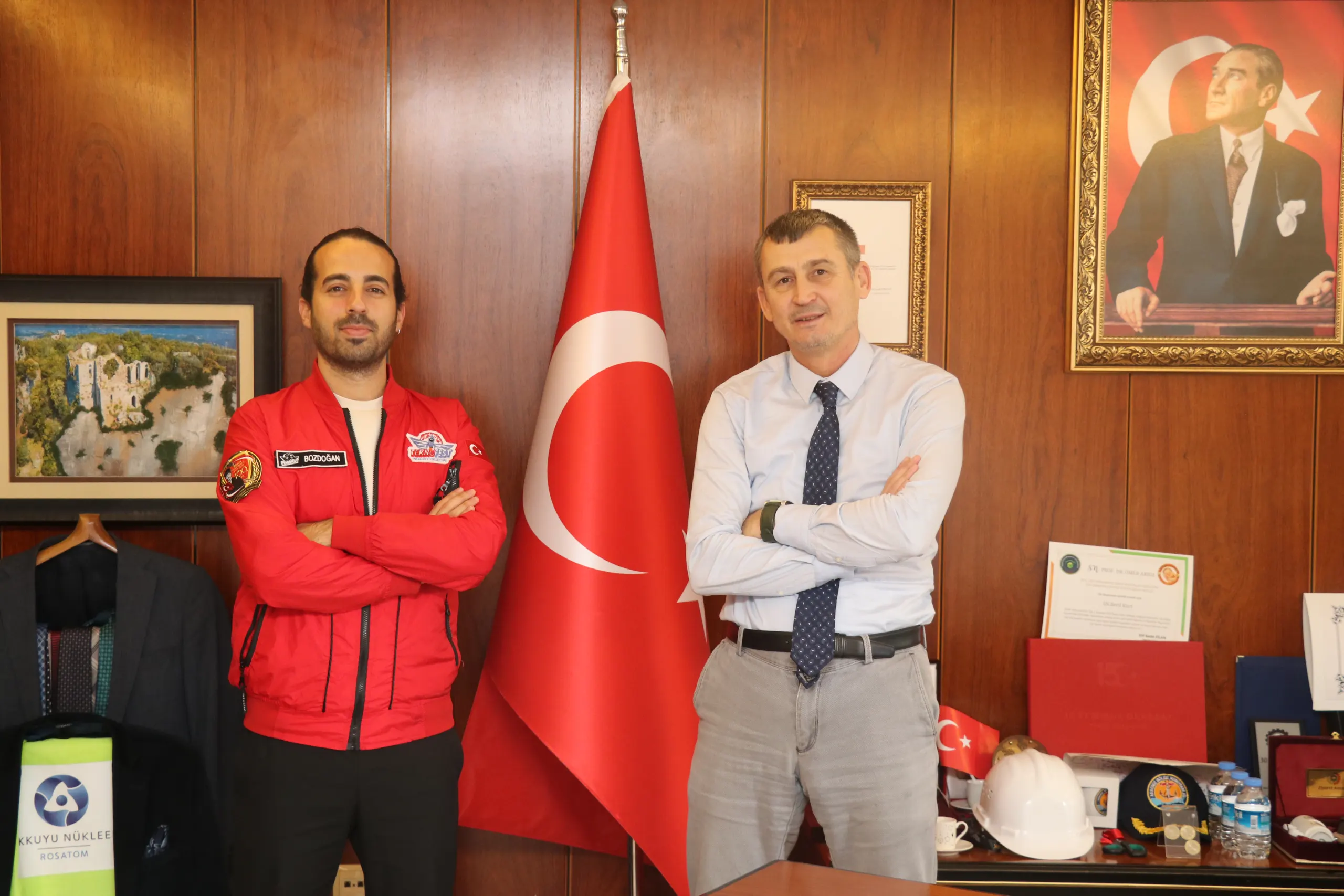 Teknofest Mersin Sorumlusu Bozdoğan’dan Üniversitemize Ziyaret