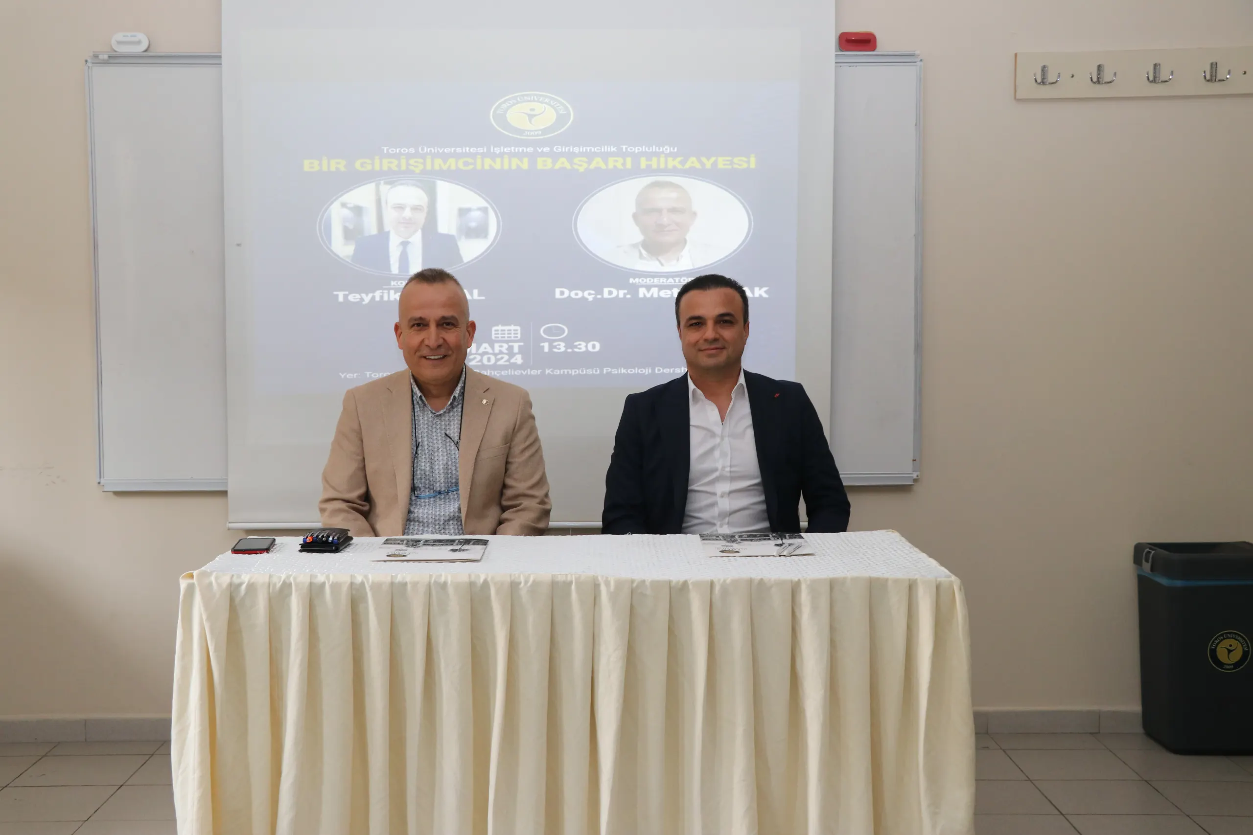 İşletme ve Girişimcilik Topluluğu’ndan "bir Girişimcinin Başarı Hikayesi" Paneli
