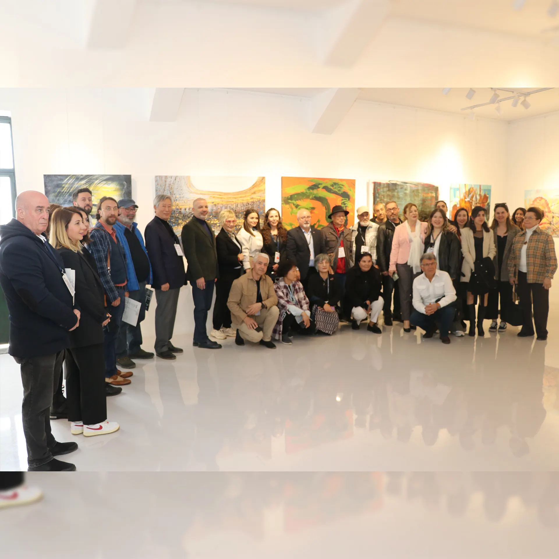 3.uluslararası Sanat Sempozyumu Sergisi Açıldı