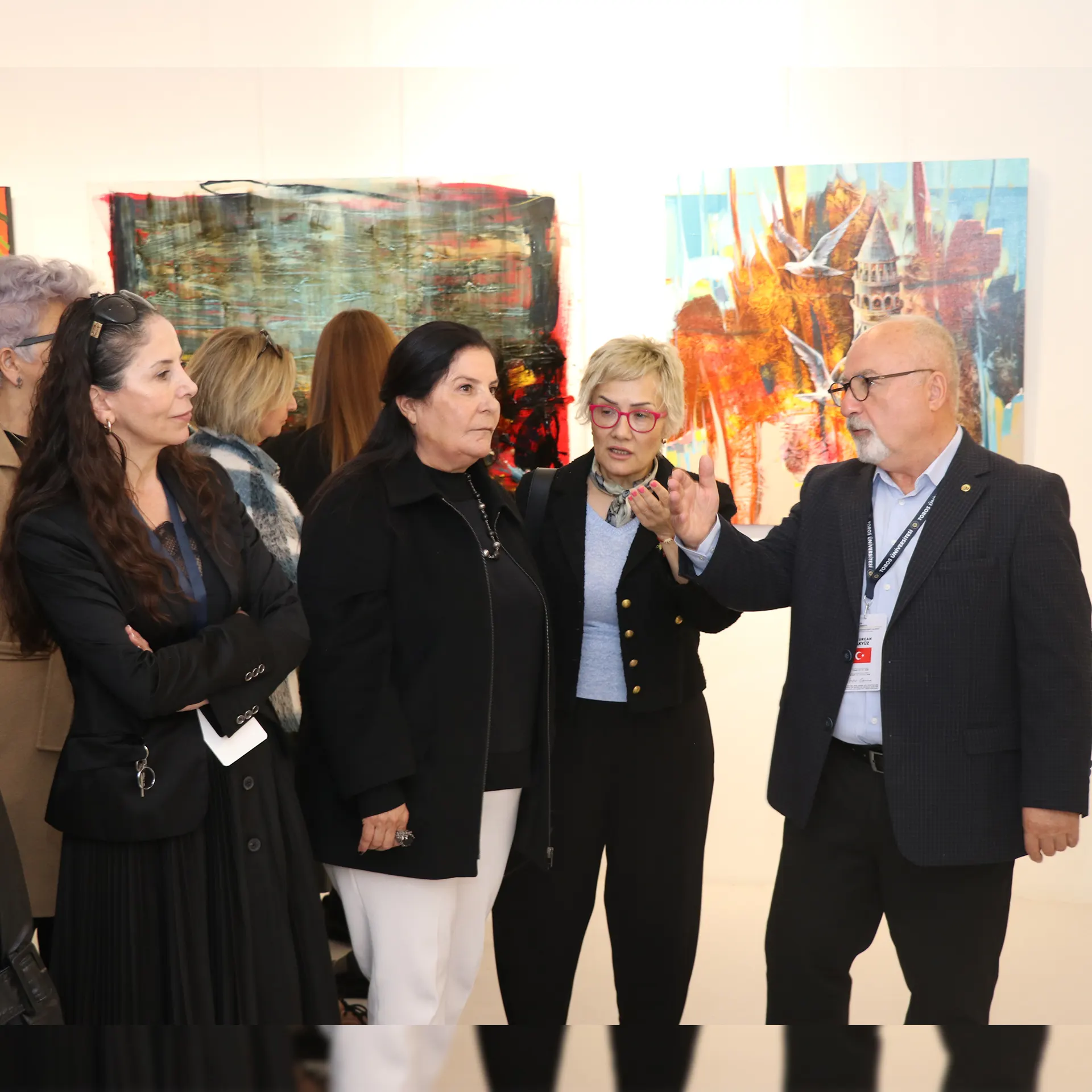 3.uluslararası Sanat Sempozyumu Sergisi Açıldı