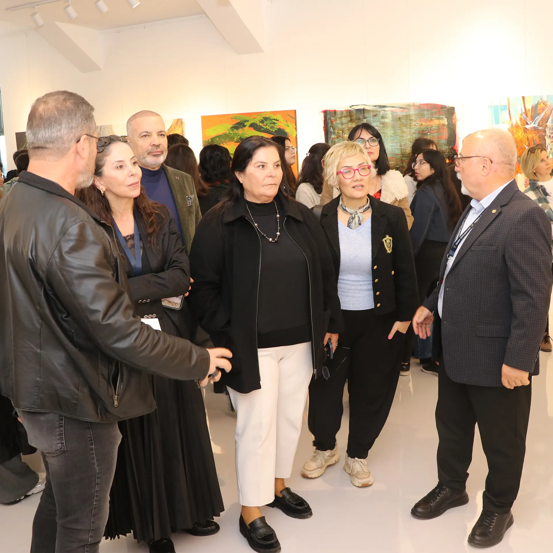 3.uluslararası Sanat Sempozyumu Sergisi Açıldı