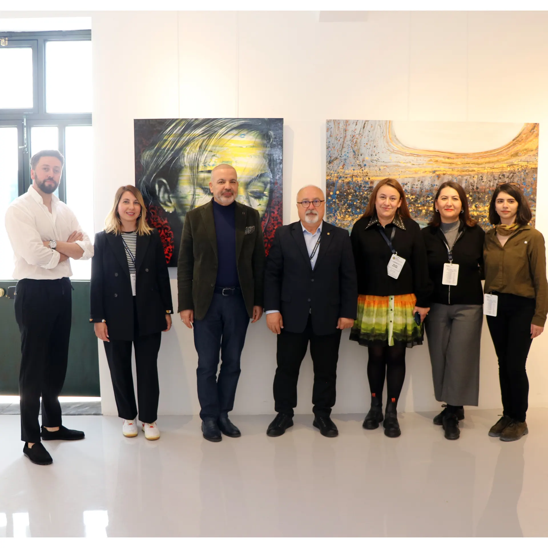 3.uluslararası Sanat Sempozyumu Sergisi Açıldı
