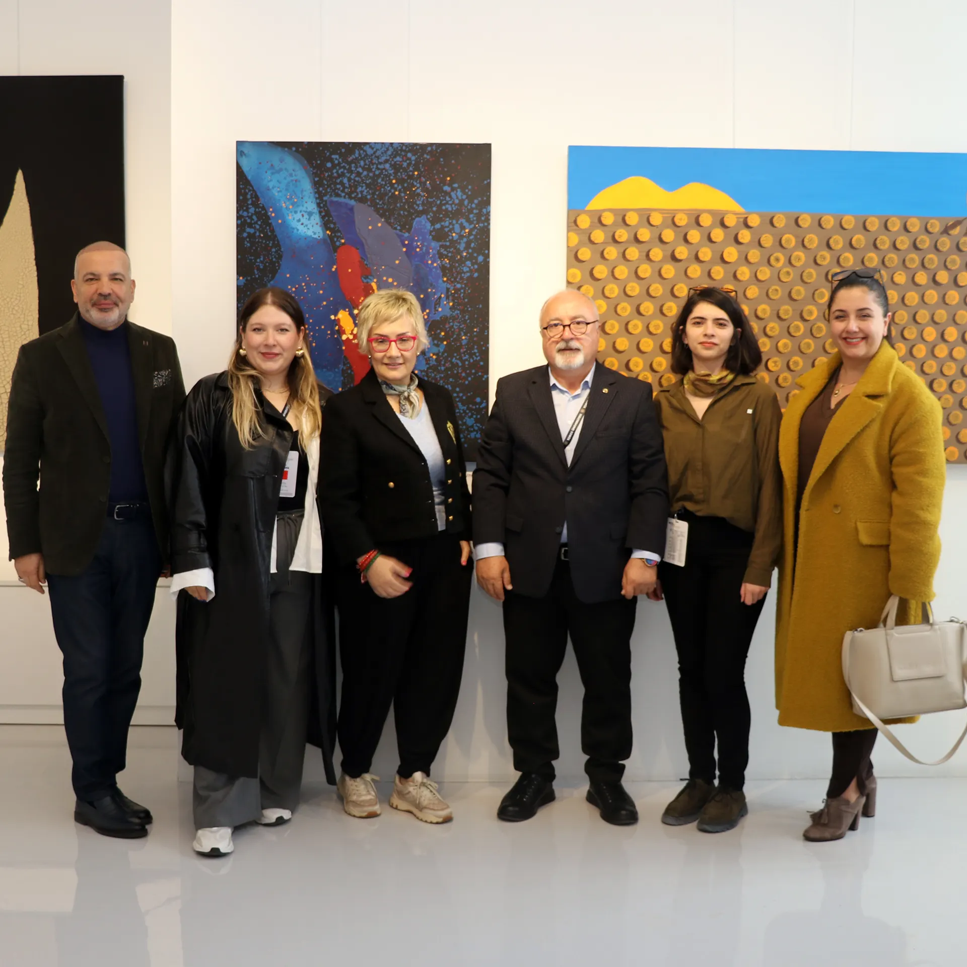 3.uluslararası Sanat Sempozyumu Sergisi Açıldı