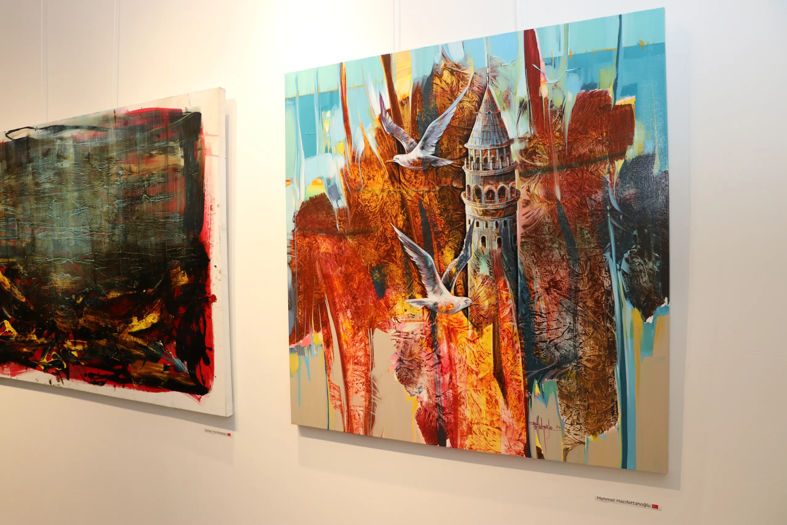 3.uluslararası Sanat Sempozyumu Sergisi Açıldı