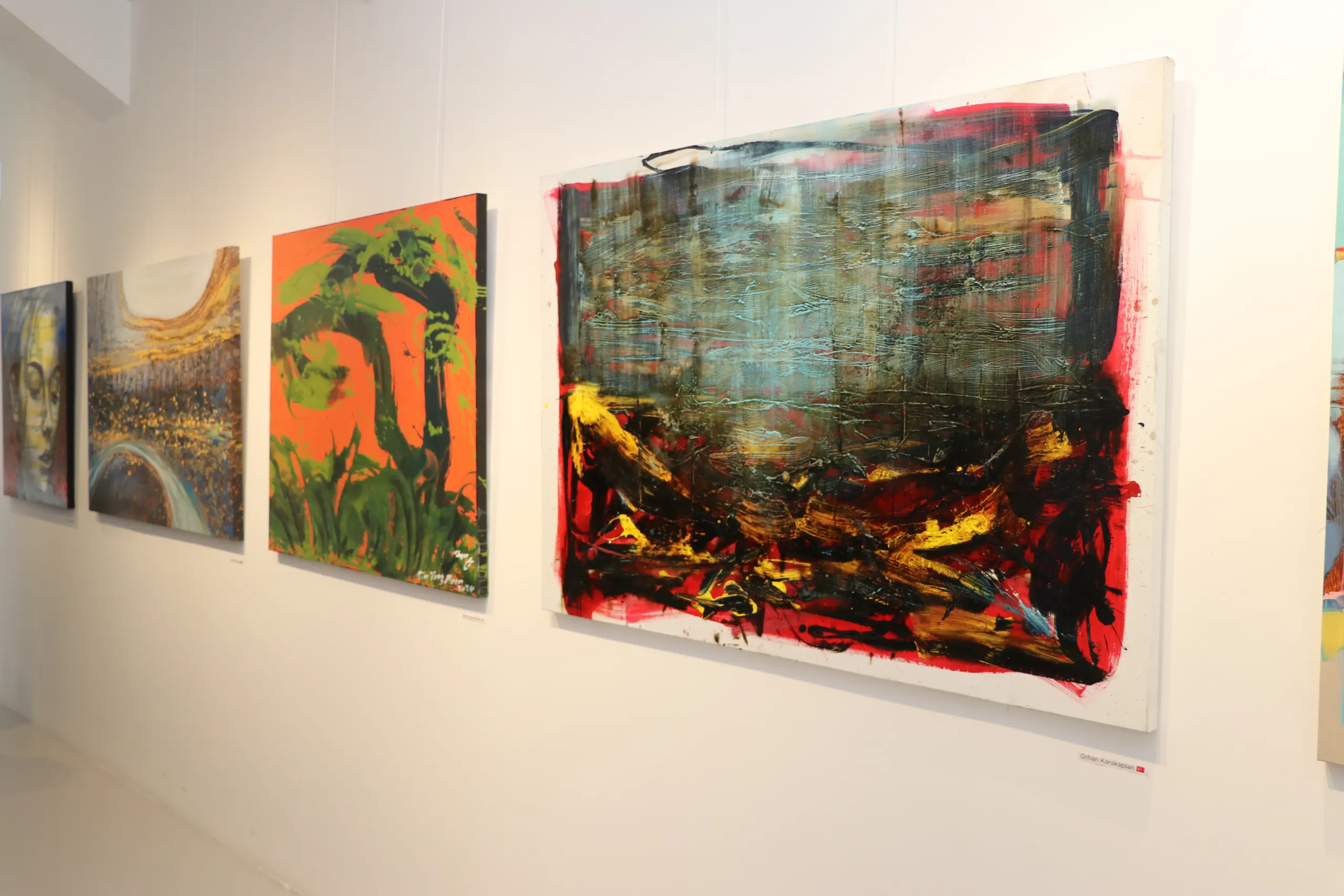 3.uluslararası Sanat Sempozyumu Sergisi Açıldı