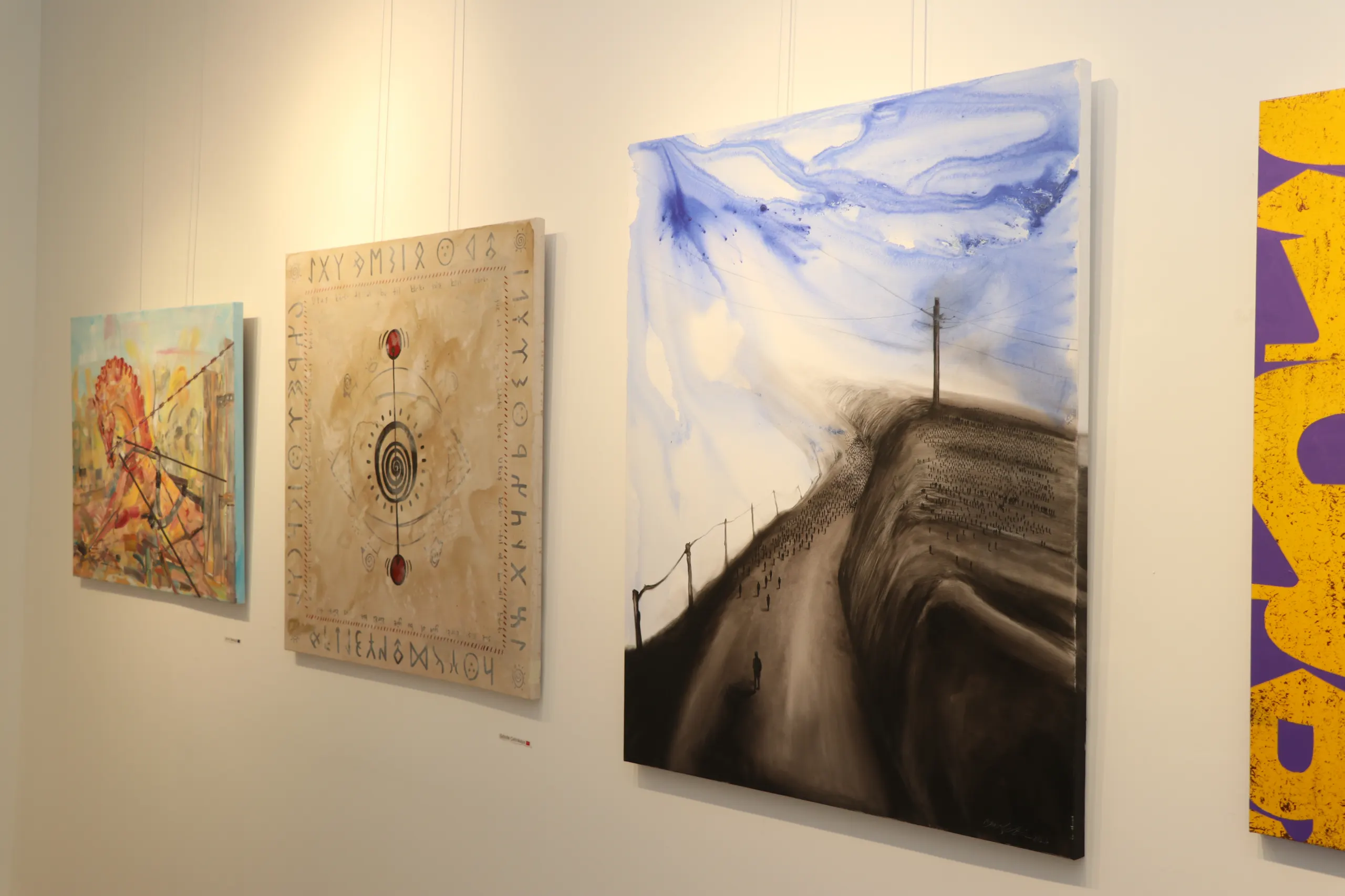 3.uluslararası Sanat Sempozyumu Sergisi Açıldı