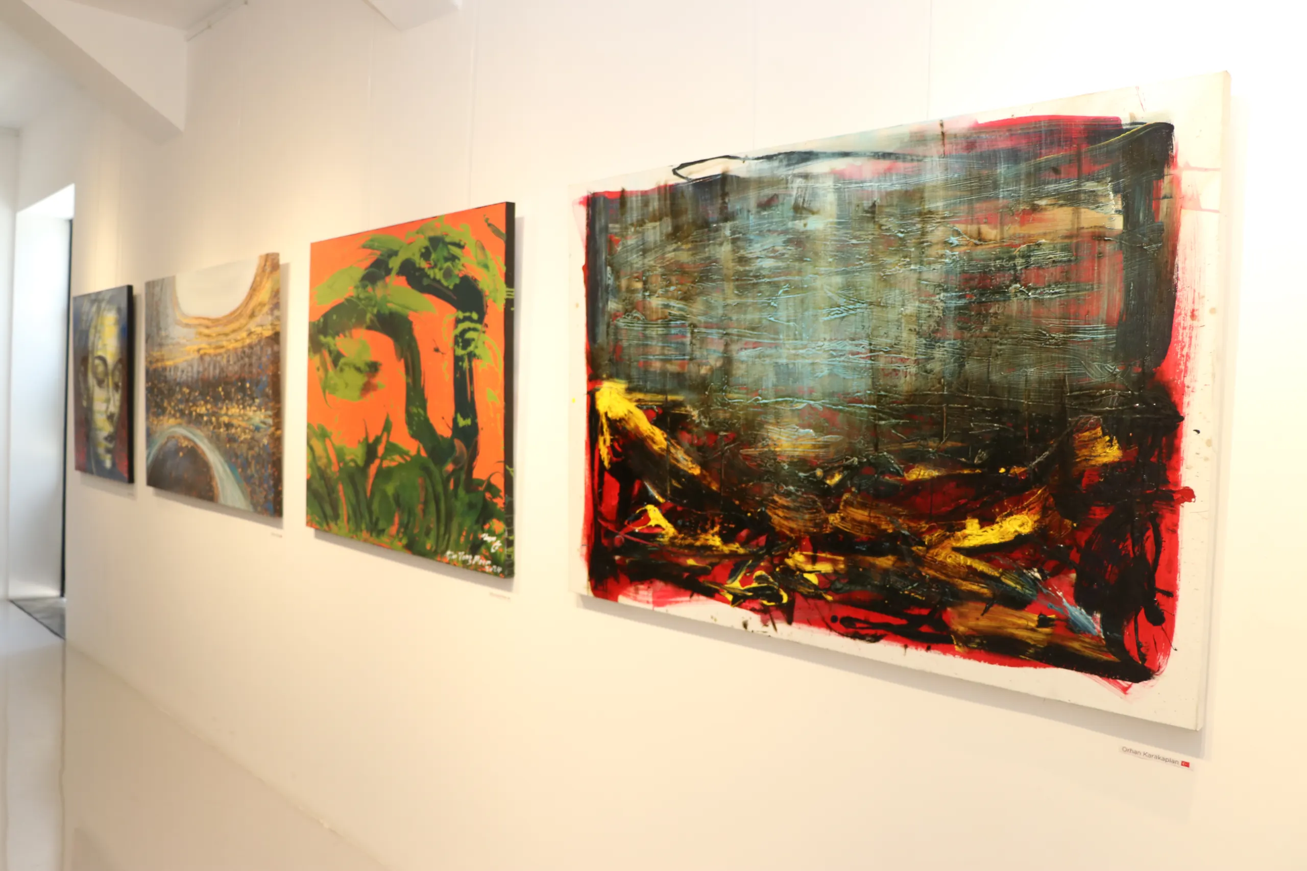 3.uluslararası Sanat Sempozyumu Sergisi Açıldı