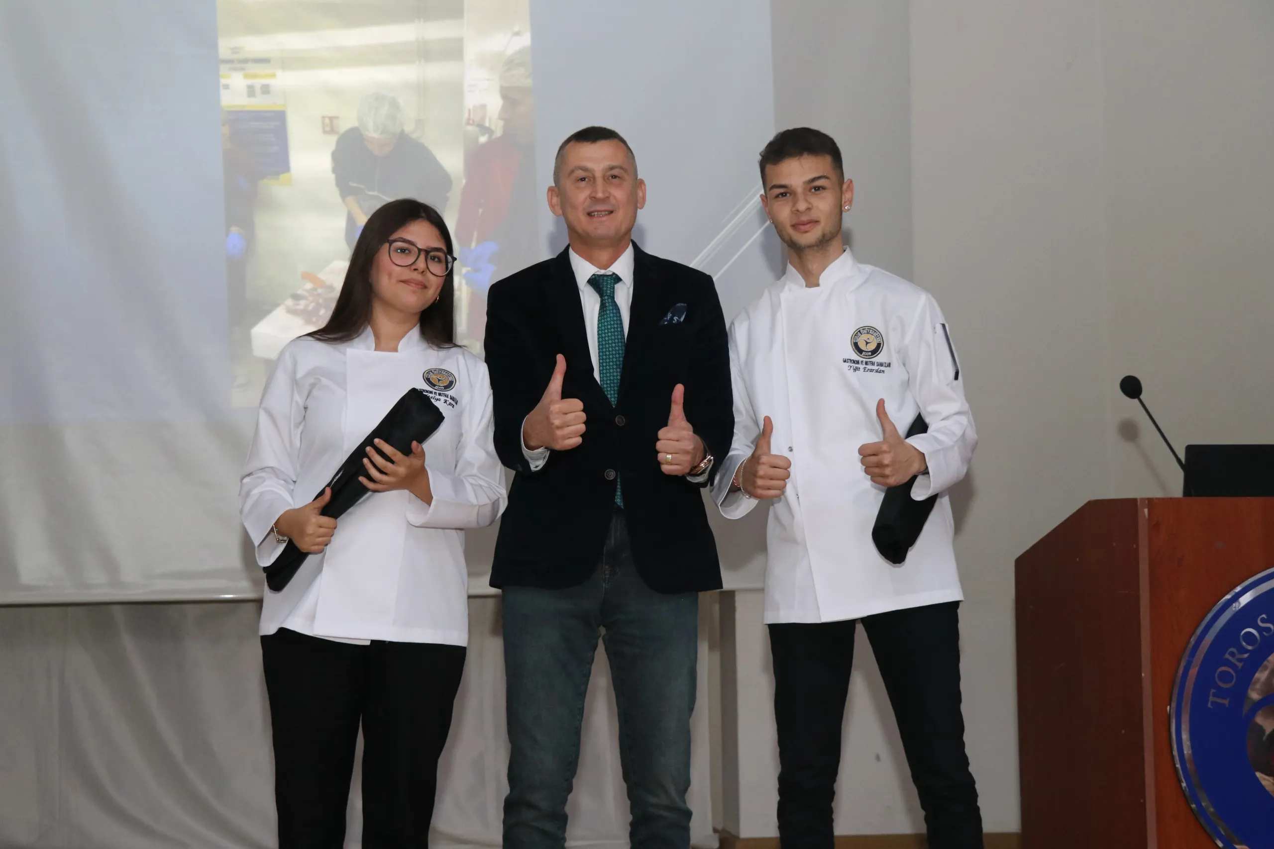 Gastronomy And Culinary Arts Students Wore Jackets