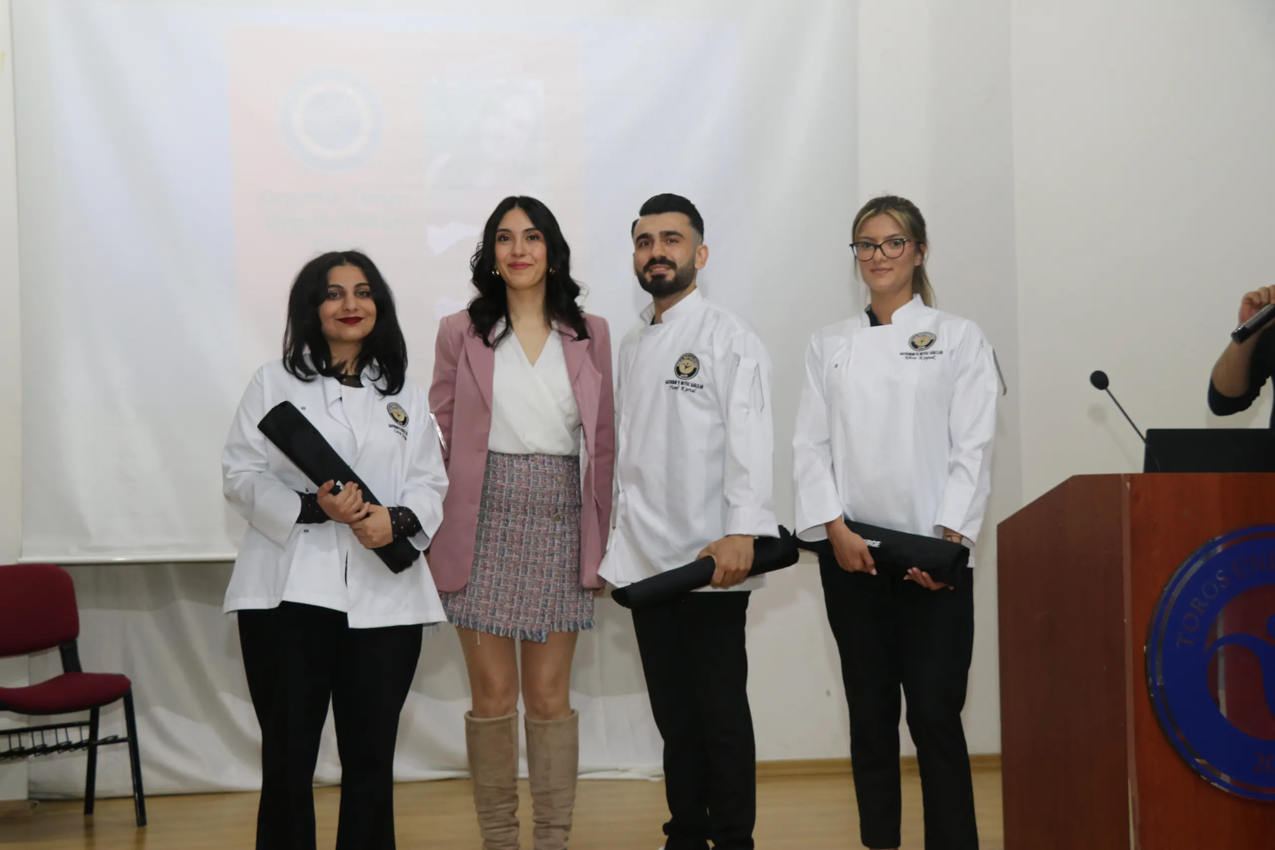 Gastronomy And Culinary Arts Students Wore Jackets