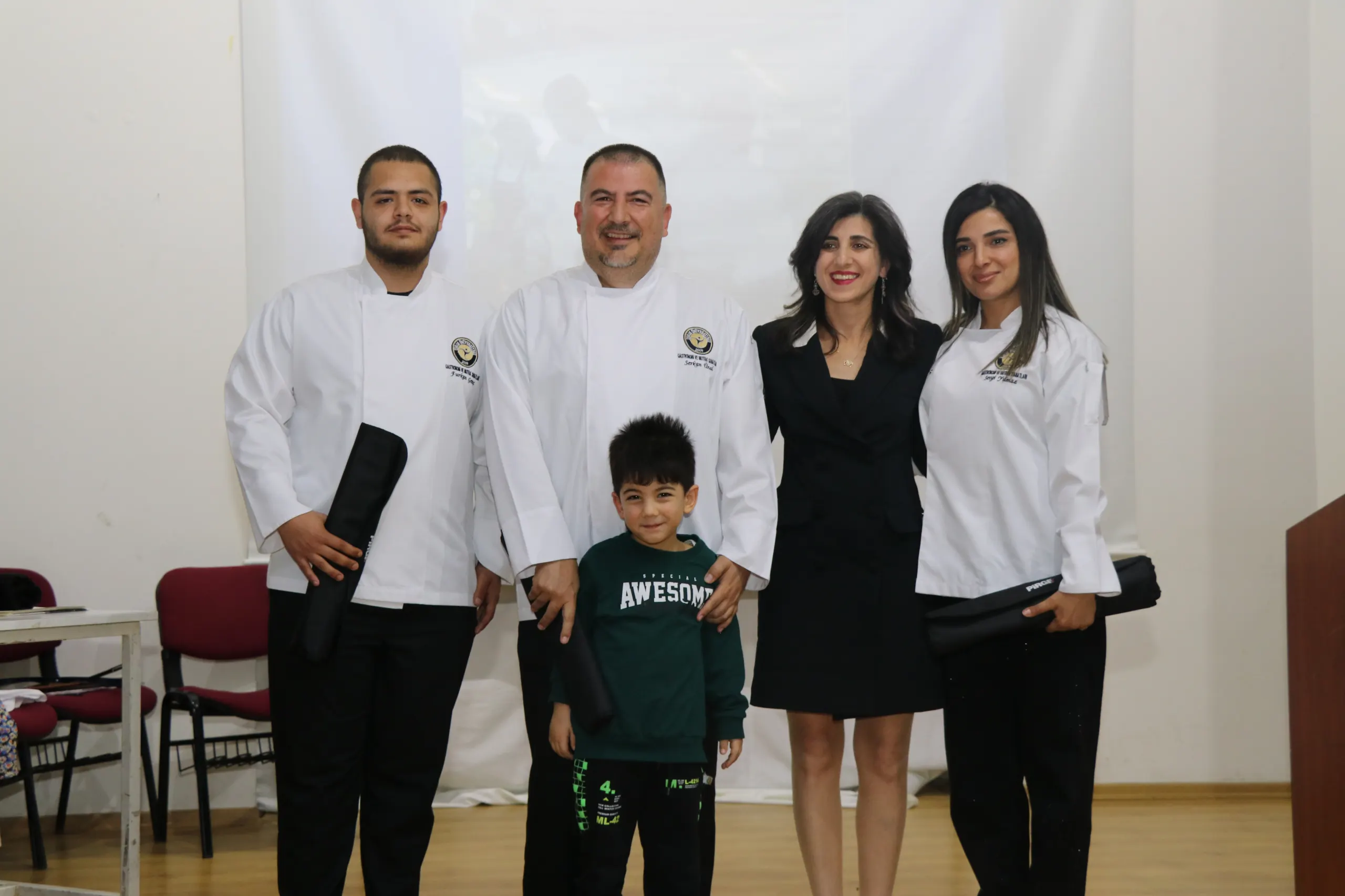 Gastronomy And Culinary Arts Students Wore Jackets